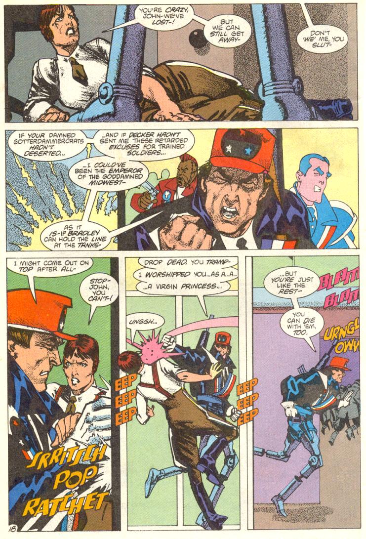 Read online American Flagg! comic -  Issue #12 - 19