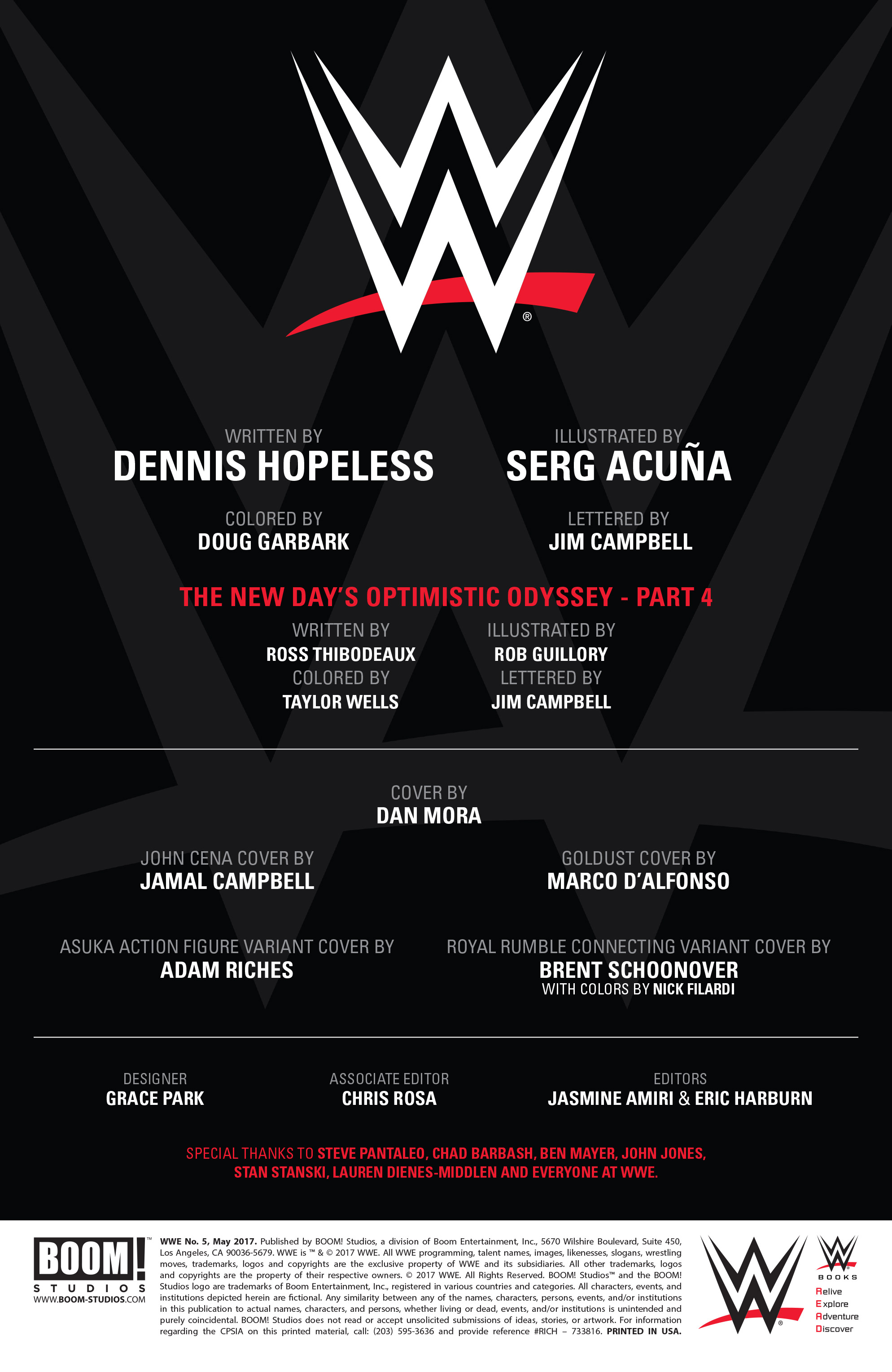 Read online WWE comic -  Issue #5 - 2