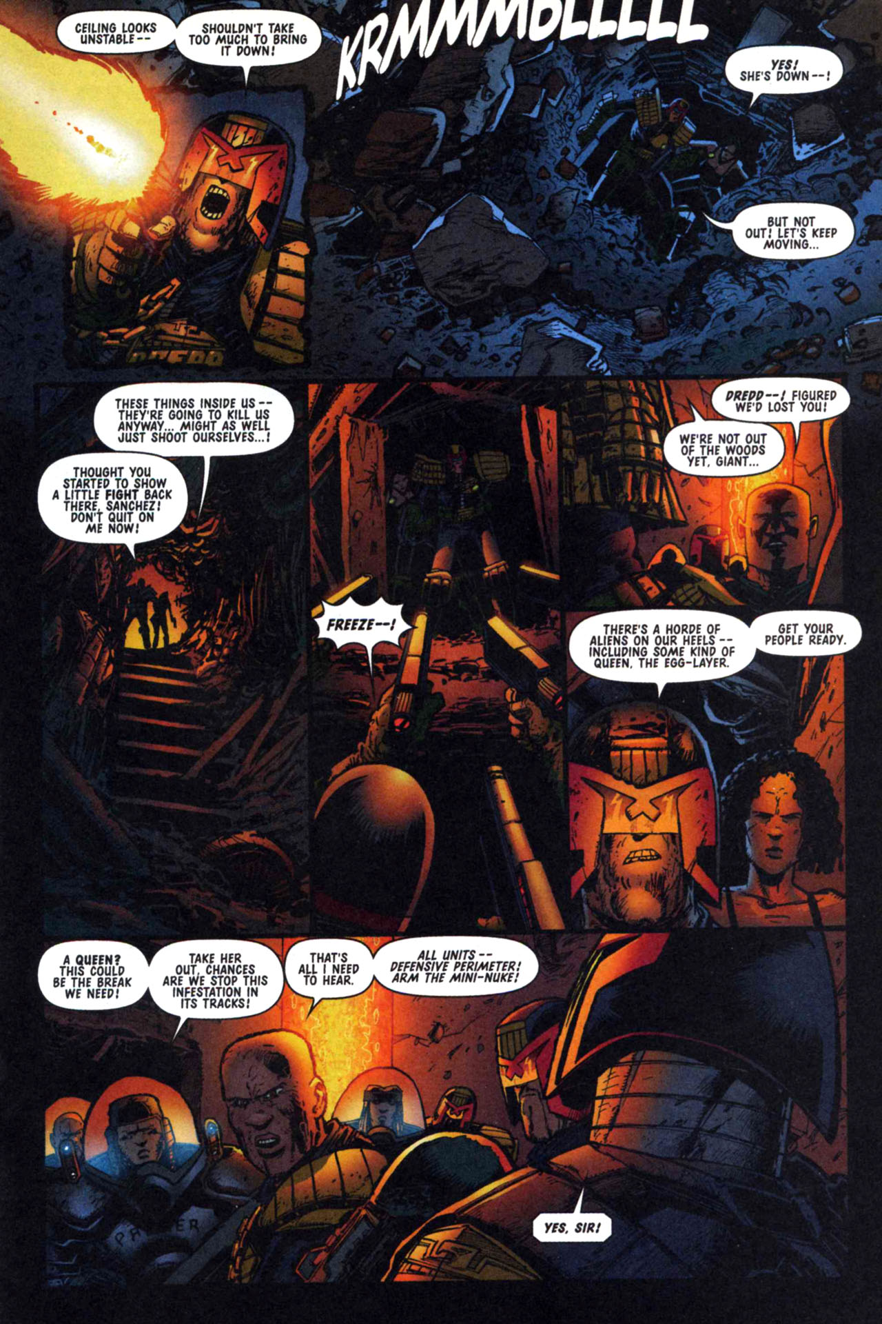 Read online Judge Dredd Vs. Aliens:  Incubus comic -  Issue #4 - 20