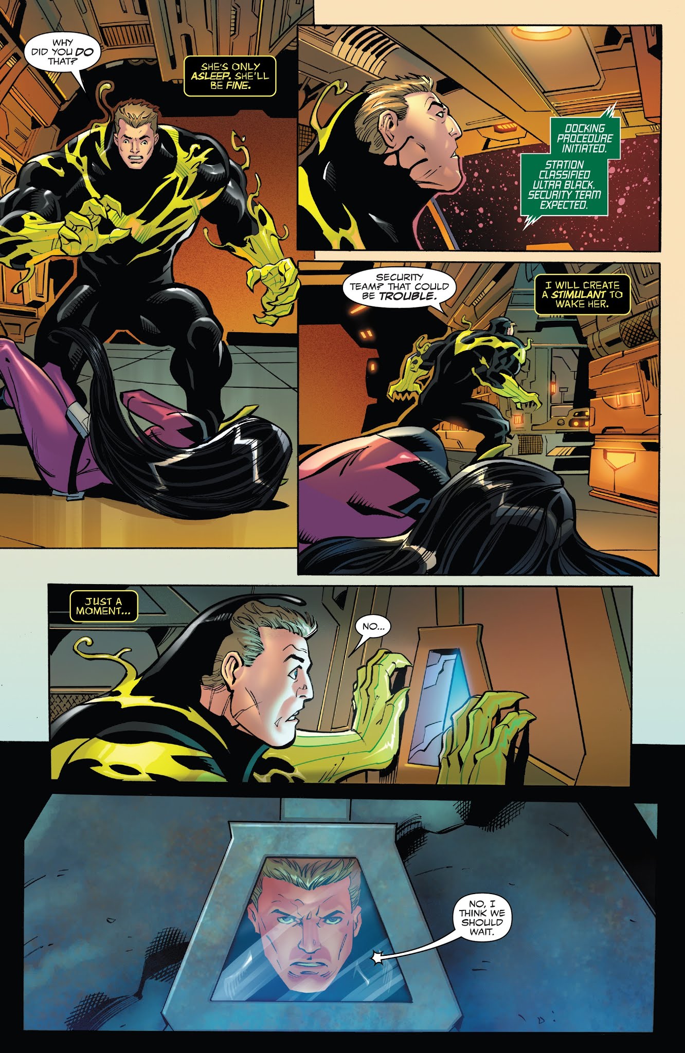 Read online Venom: First Host comic -  Issue #4 - 7
