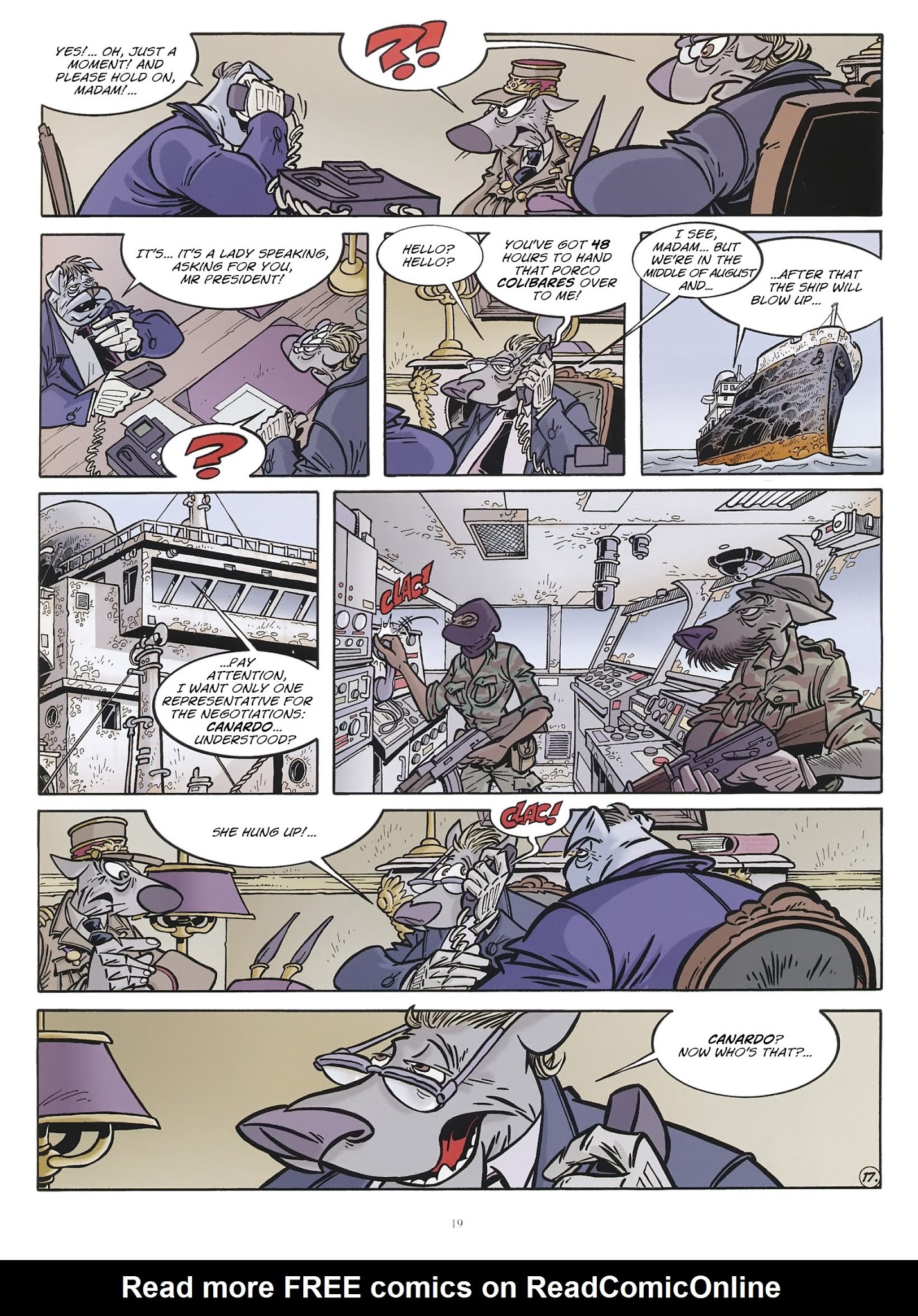 Read online Une enquête de l'inspecteur Canardo comic -  Issue #14 - 20