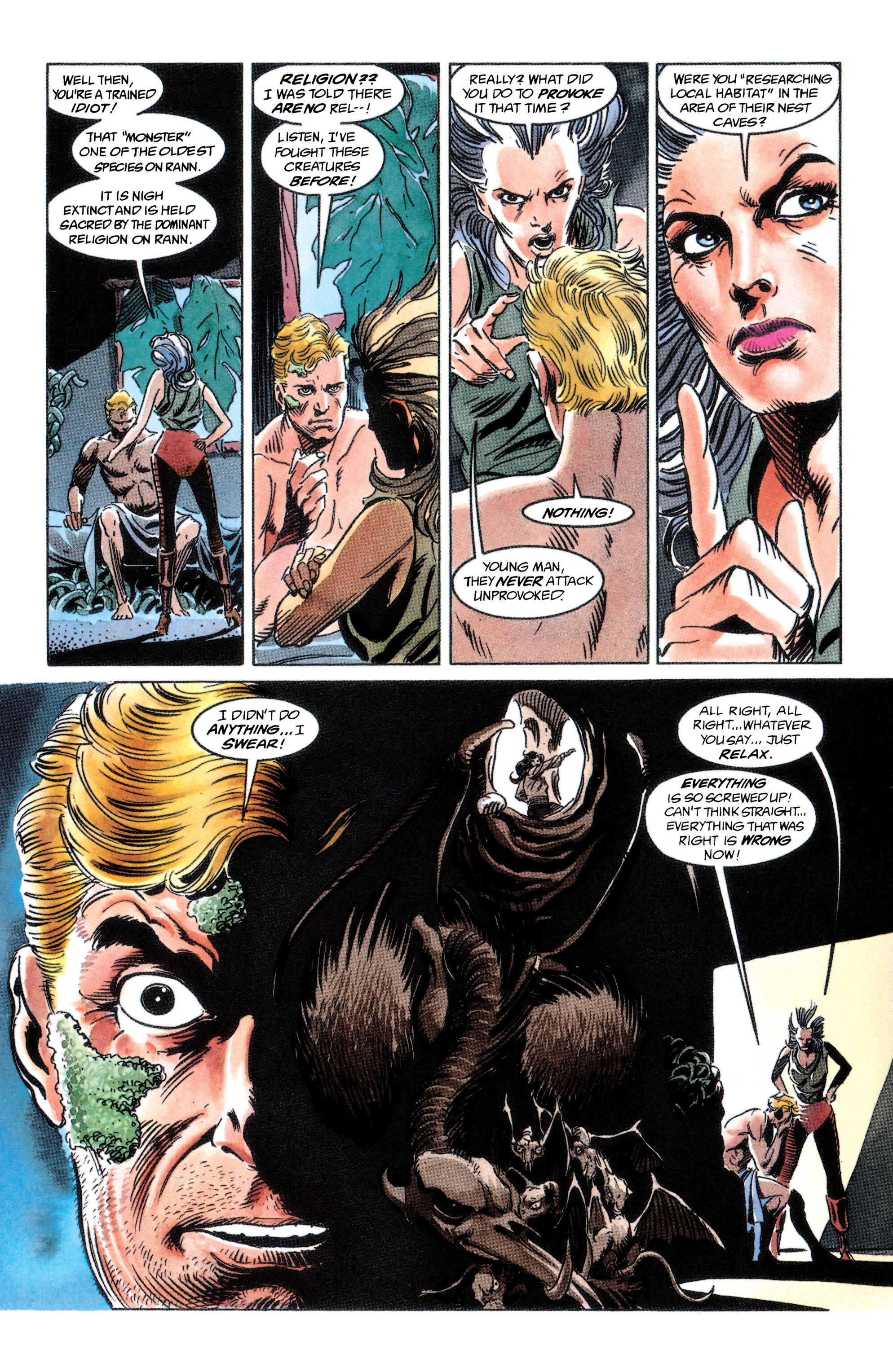 Read online Adam Strange (1990) comic -  Issue #2 - 37
