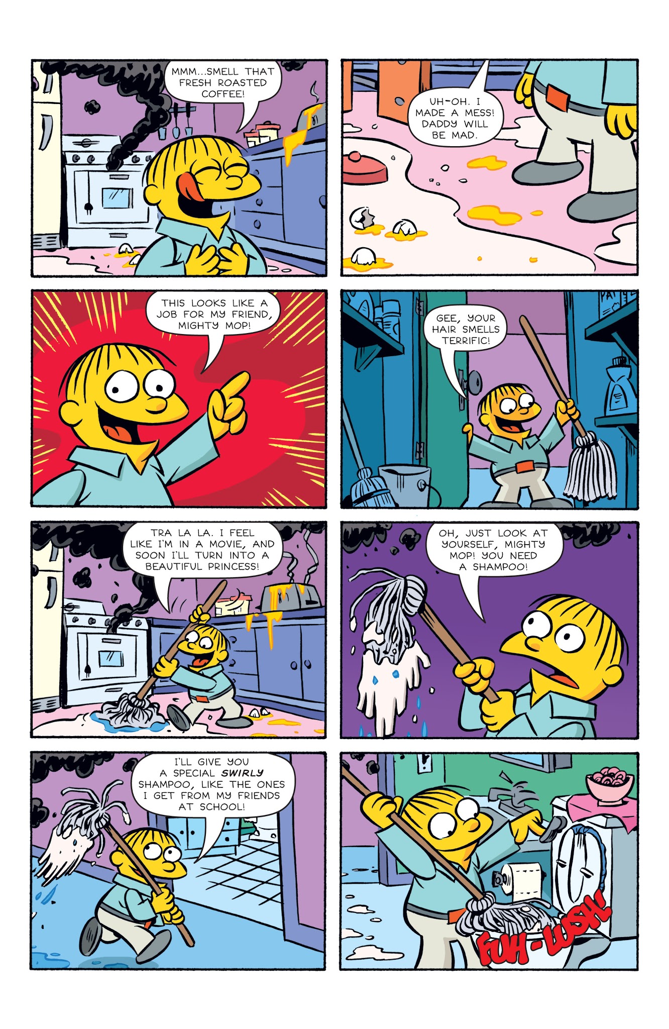 Read online Simpsons One-Shot Wonders: Ralph Wiggum Comics comic -  Issue # Full - 9
