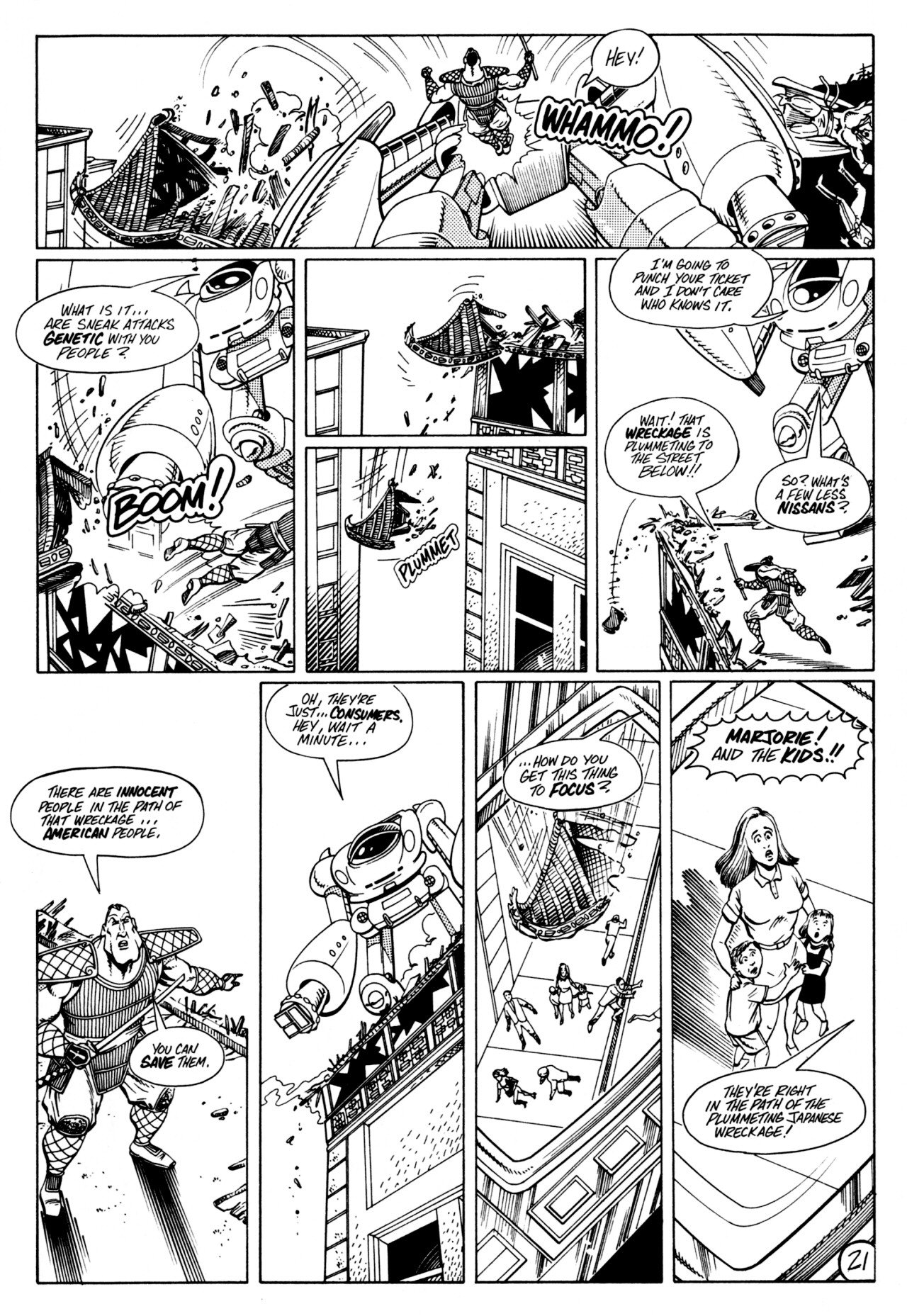 Read online Paul the Samurai (1992) comic -  Issue #2 - 23
