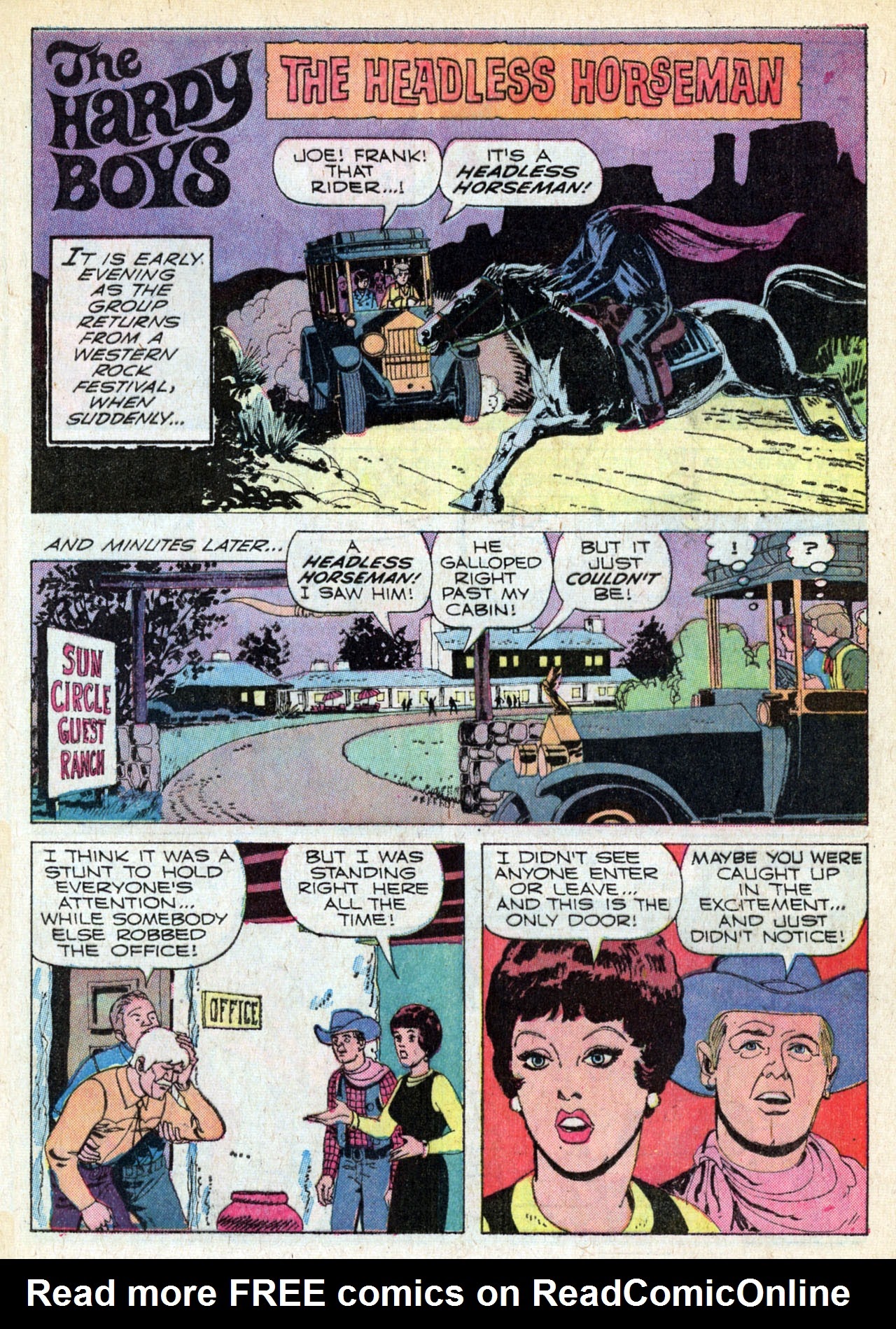 Read online The Hardy Boys (1970) comic -  Issue #3 - 21