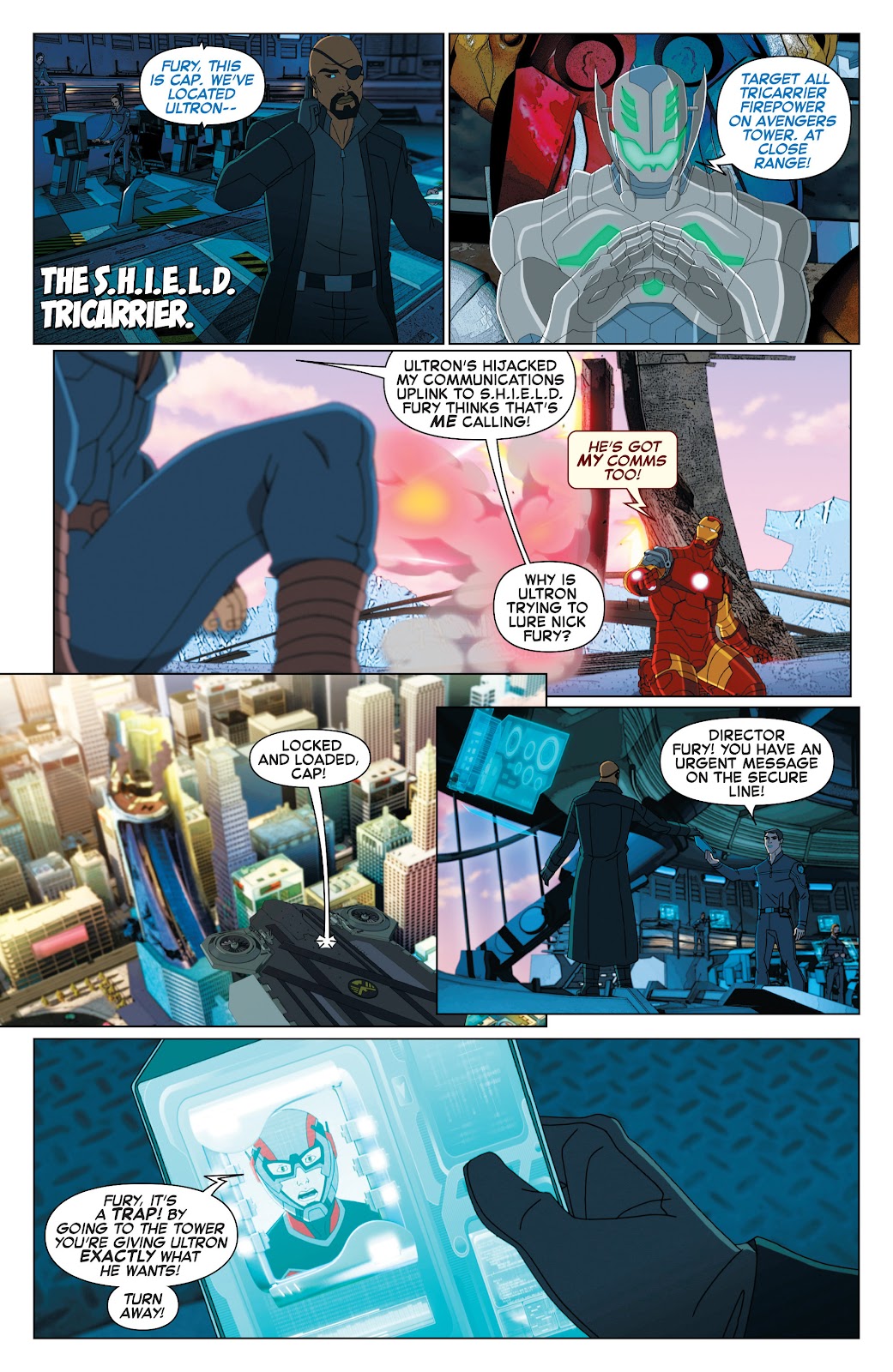 Marvel Universe Avengers Assemble: Civil War issue 4 - Page 13
