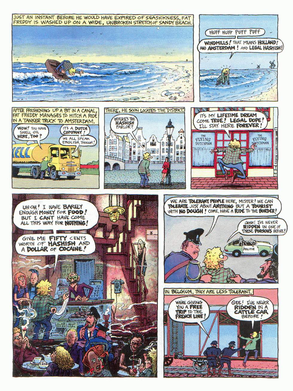 Read online The Fabulous Furry Freak Brothers comic -  Issue #9 - 8