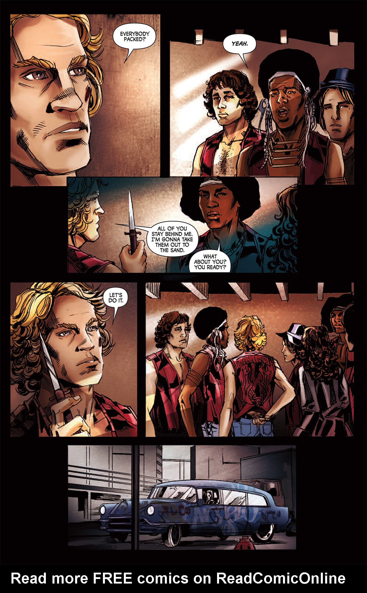 Read online The Warriors: Official Movie Adaptation comic -  Issue # TPB - 123