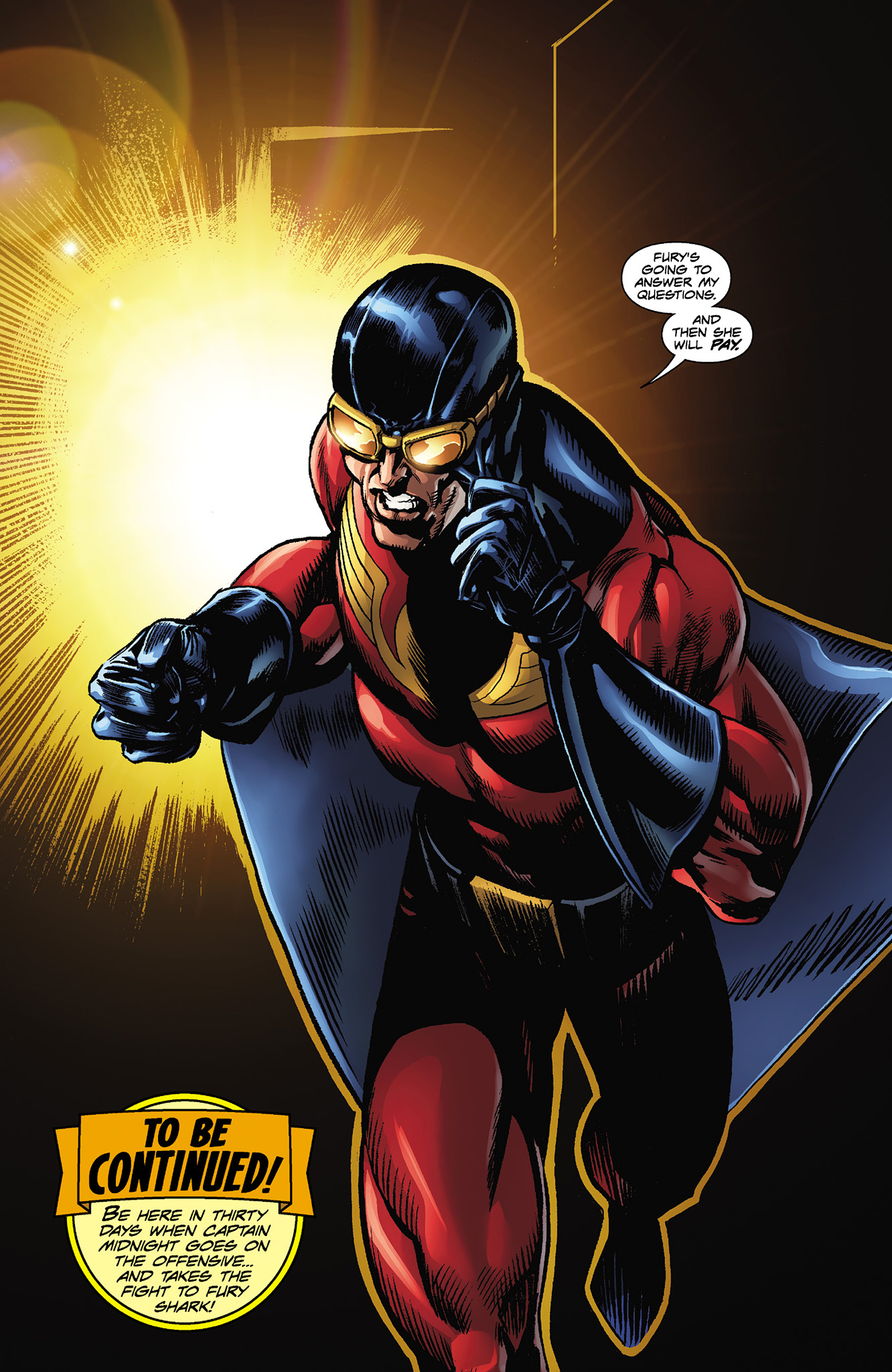 Read online Captain Midnight comic -  Issue #8 - 23