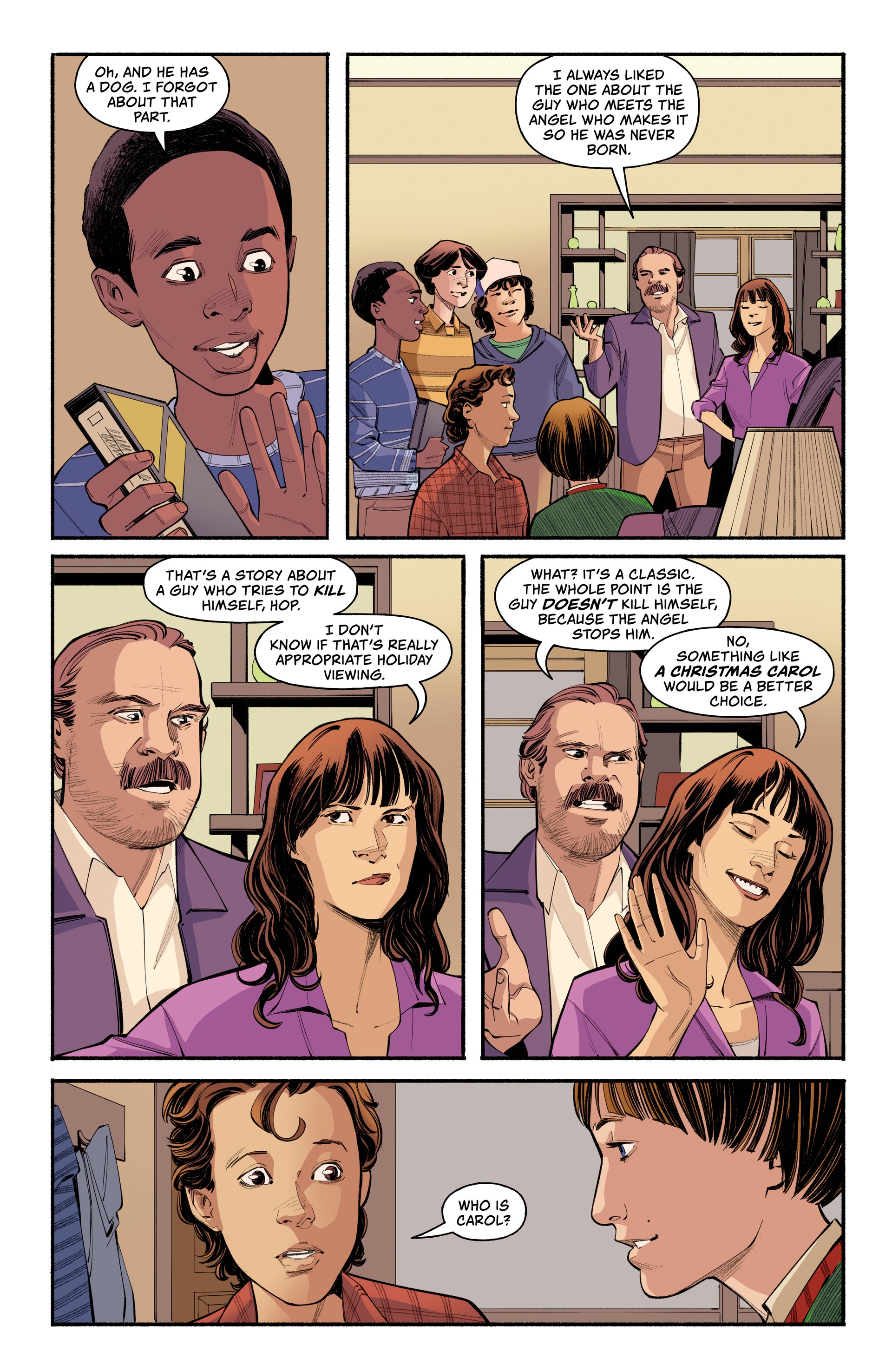 Read online Stranger Things Holiday Specials comic -  Issue # TPB - 53
