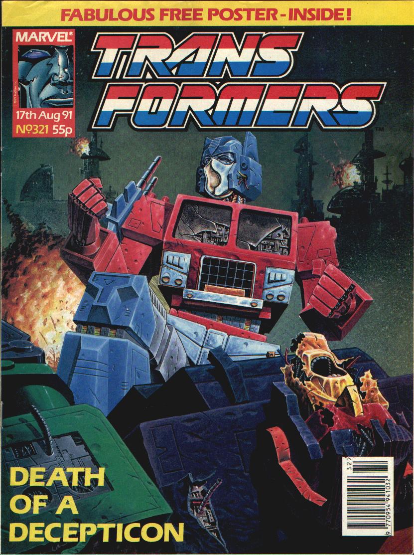 Read online The Transformers (UK) comic -  Issue #321 - 1