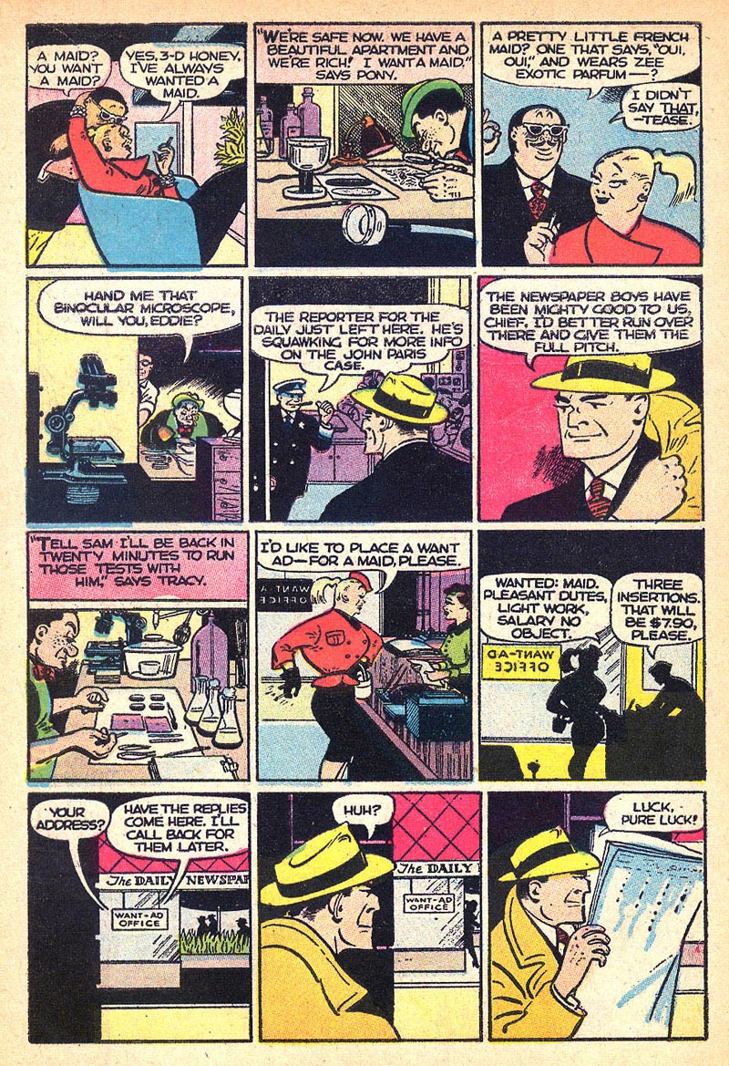 Read online Dick Tracy comic -  Issue #92 - 4