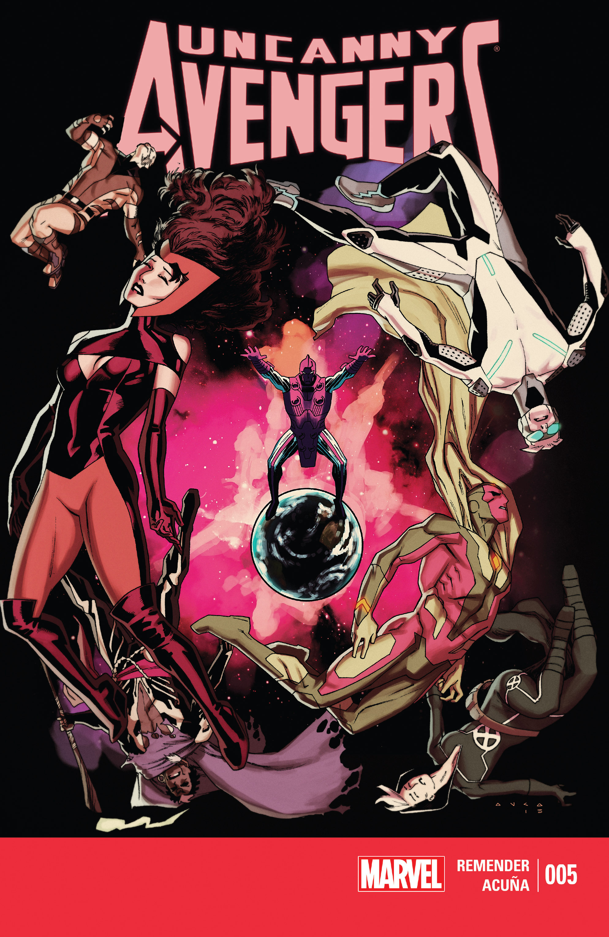 Read online Uncanny Avengers [I] comic -  Issue #5 - 1