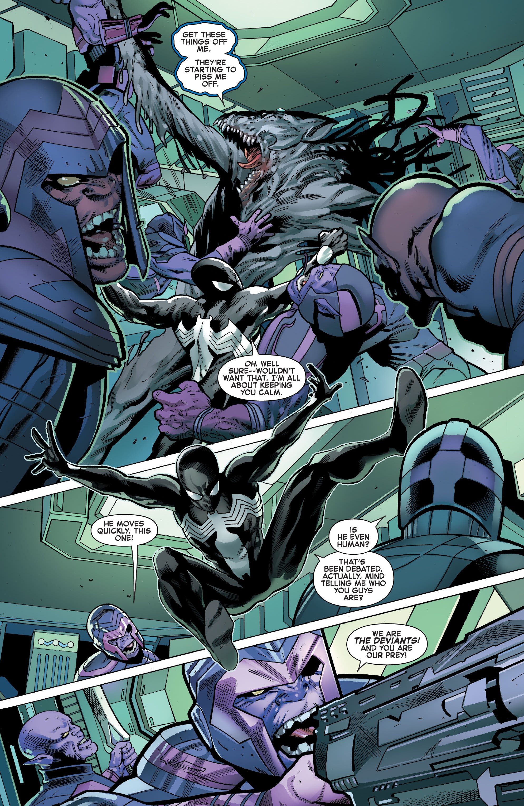 Read online Symbiote Spider-Man: Crossroads comic -  Issue #4 - 4
