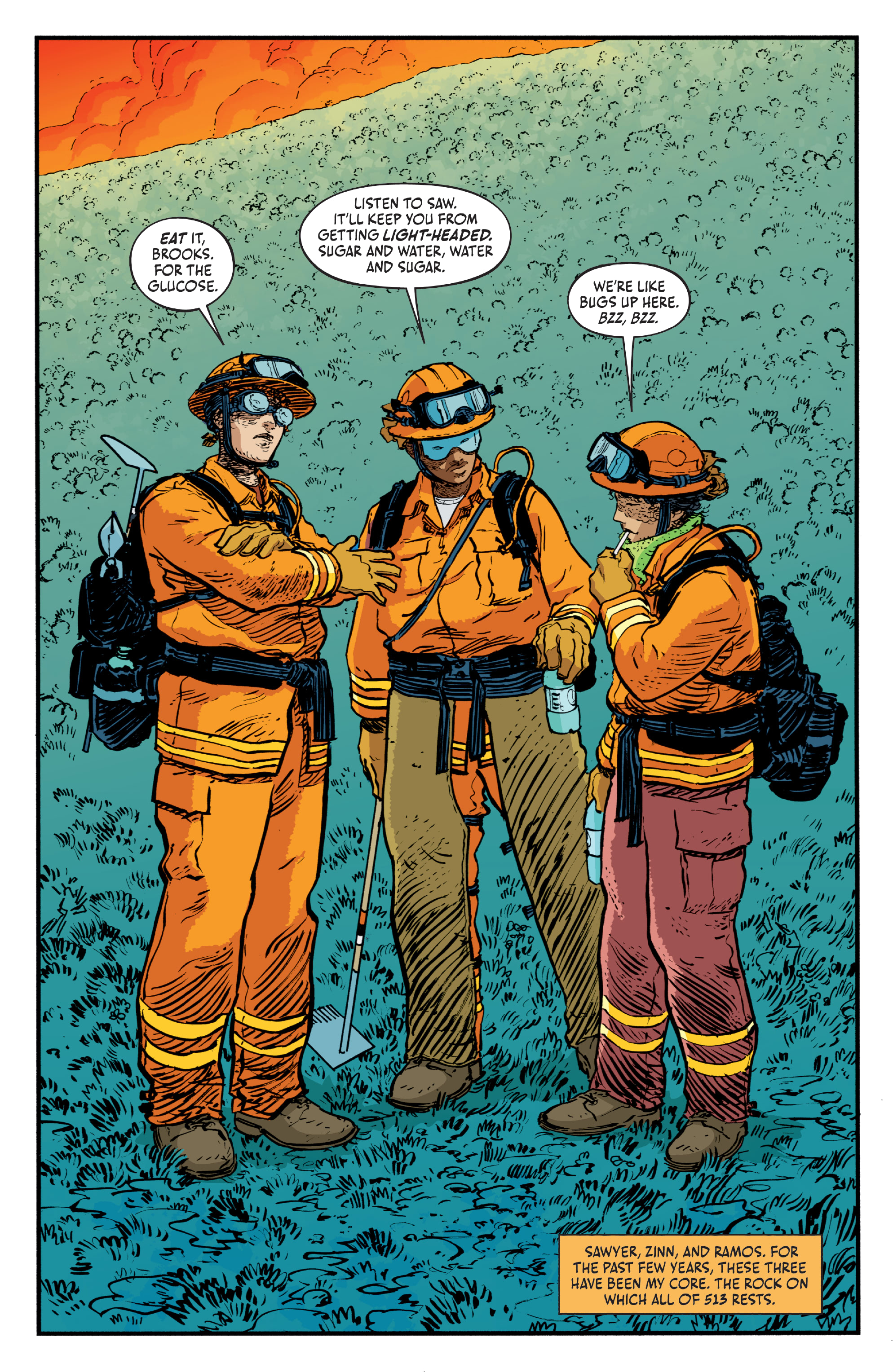 Read online Dark Spaces: Wildfire comic -  Issue #1 - 9