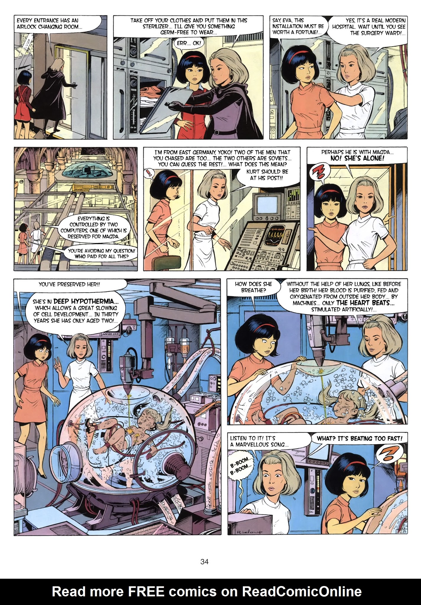 Read online Yoko Tsuno comic -  Issue #1 - 36