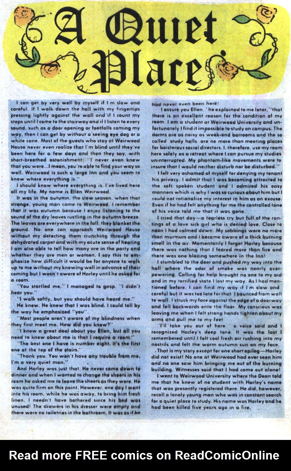 Read online Haunted Love (1973) comic -  Issue #1 - 32