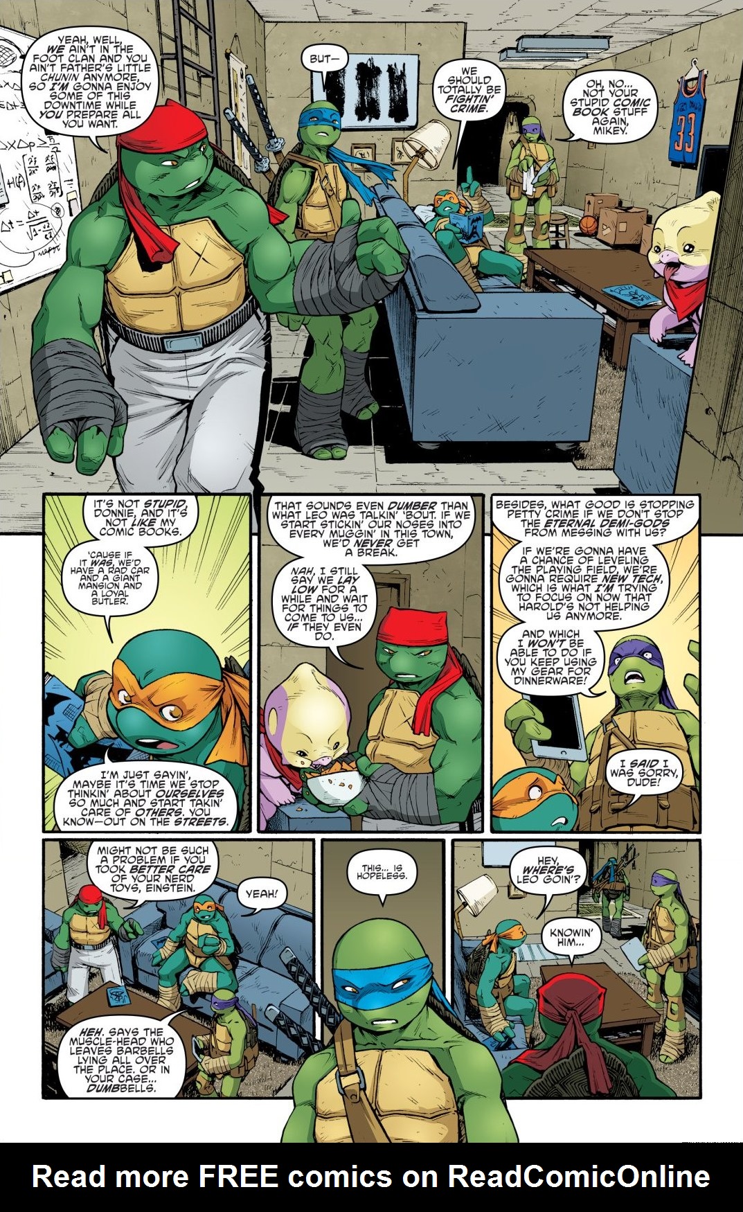 Read online Teenage Mutant Ninja Turtles: The IDW Collection comic -  Issue # TPB 9 (Part 1) - 15