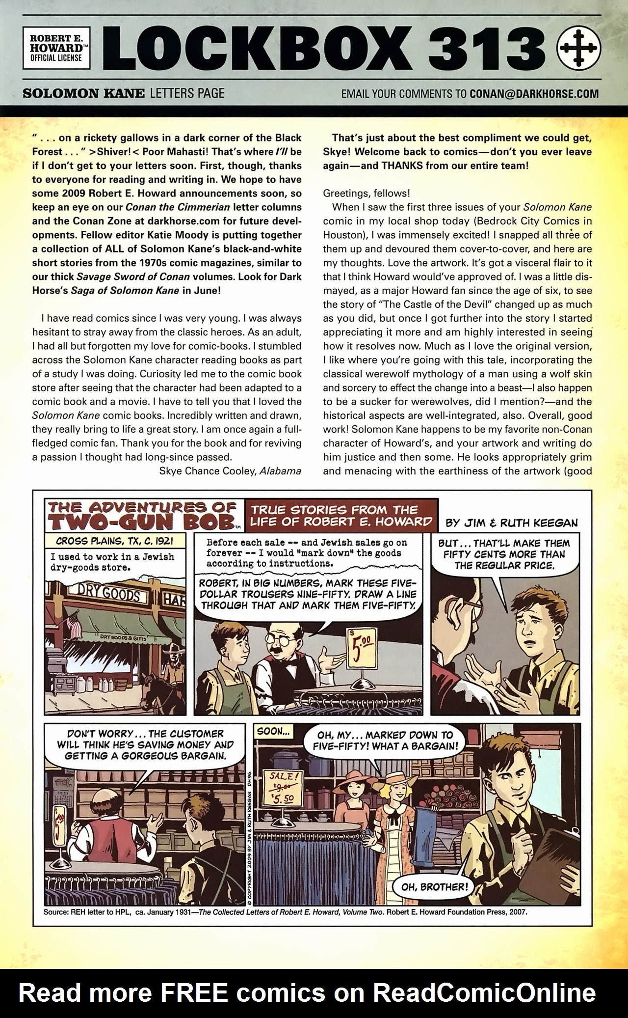 Read online Solomon Kane comic -  Issue #5 - 25
