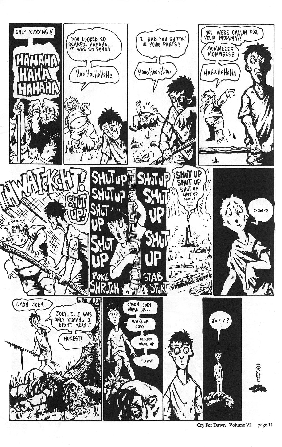 Read online Cry for Dawn comic -  Issue #6 - 13