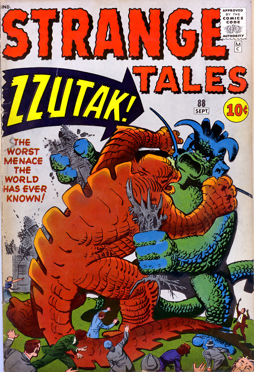 Read online Strange Tales (1951) comic -  Issue #88 - 1