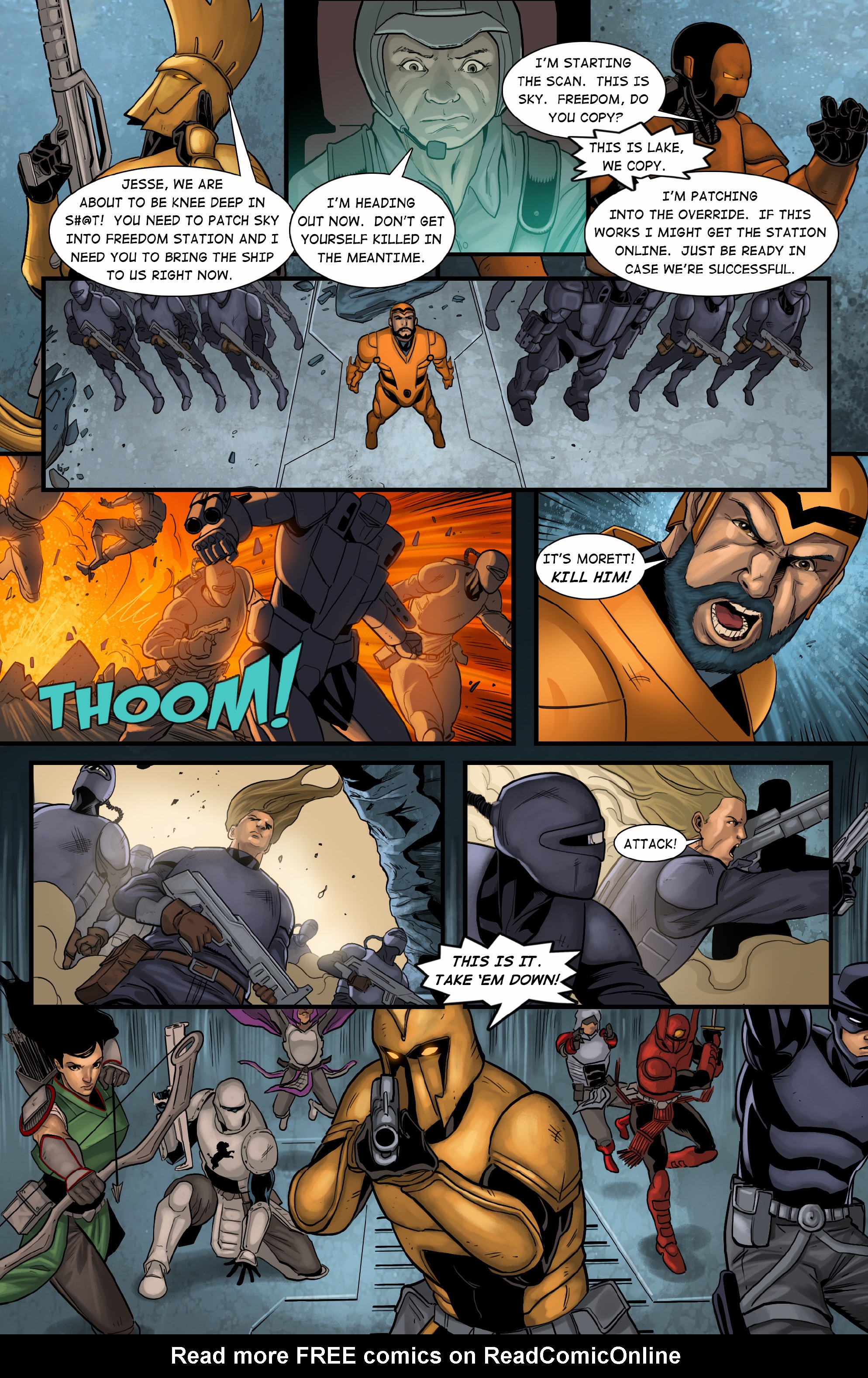 Read online The Heroes of Echo Company comic -  Issue #4 - 20