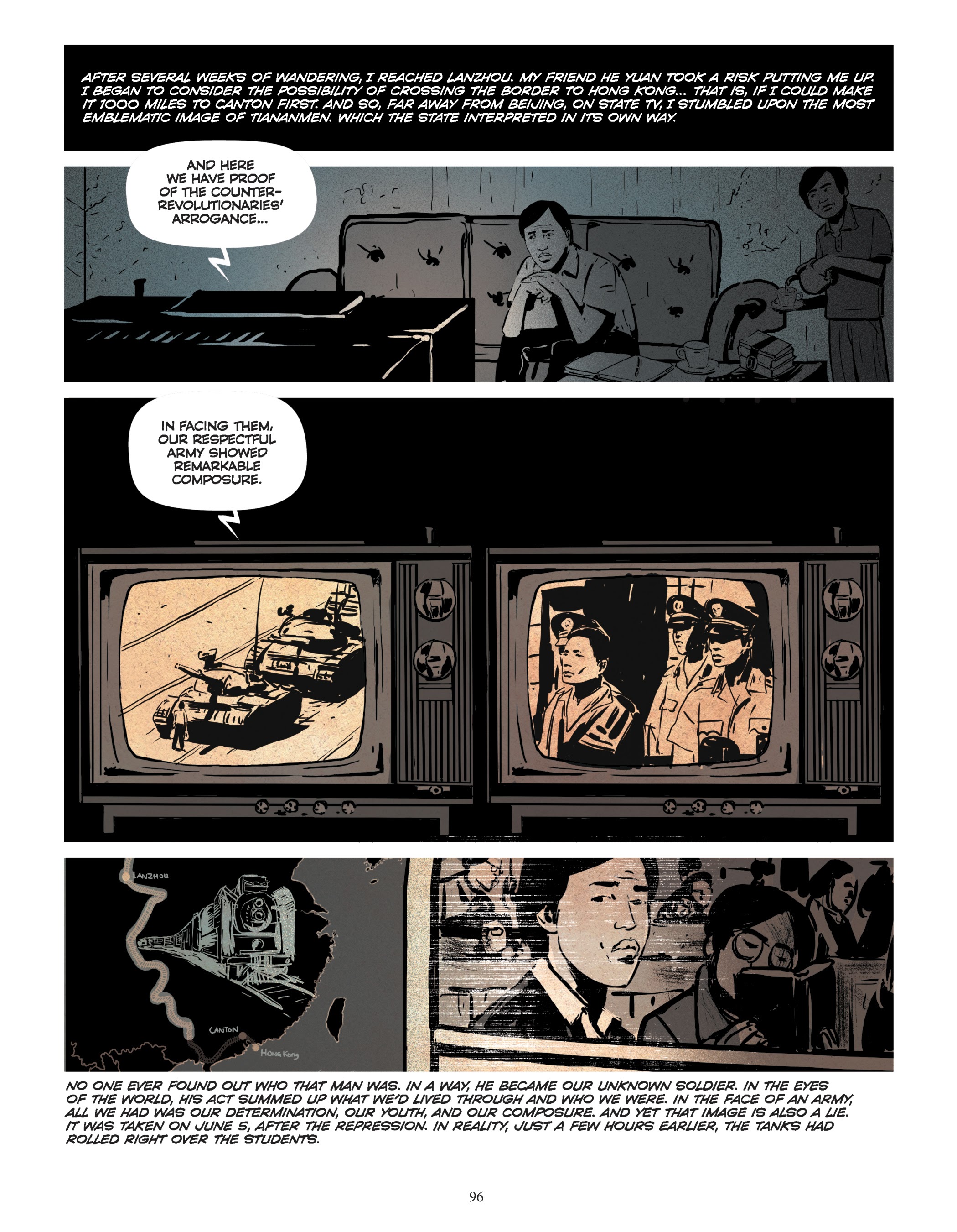 Read online Tiananmen 1989: Our Shattered Hopes comic -  Issue # TPB - 99