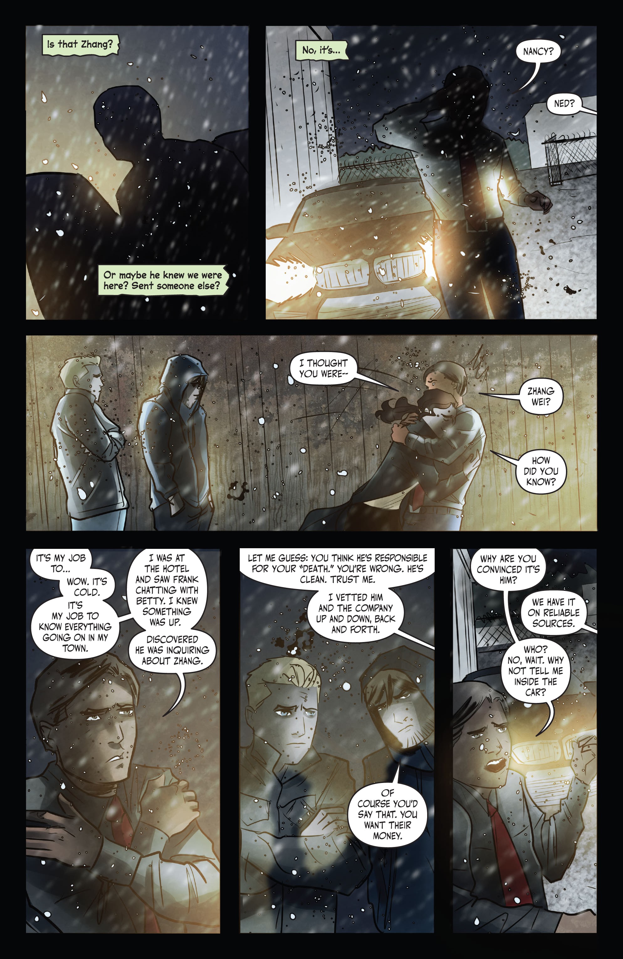 Read online Nancy Drew & The Hardy Boys: The Death of Nancy Drew comic -  Issue #6 - 7