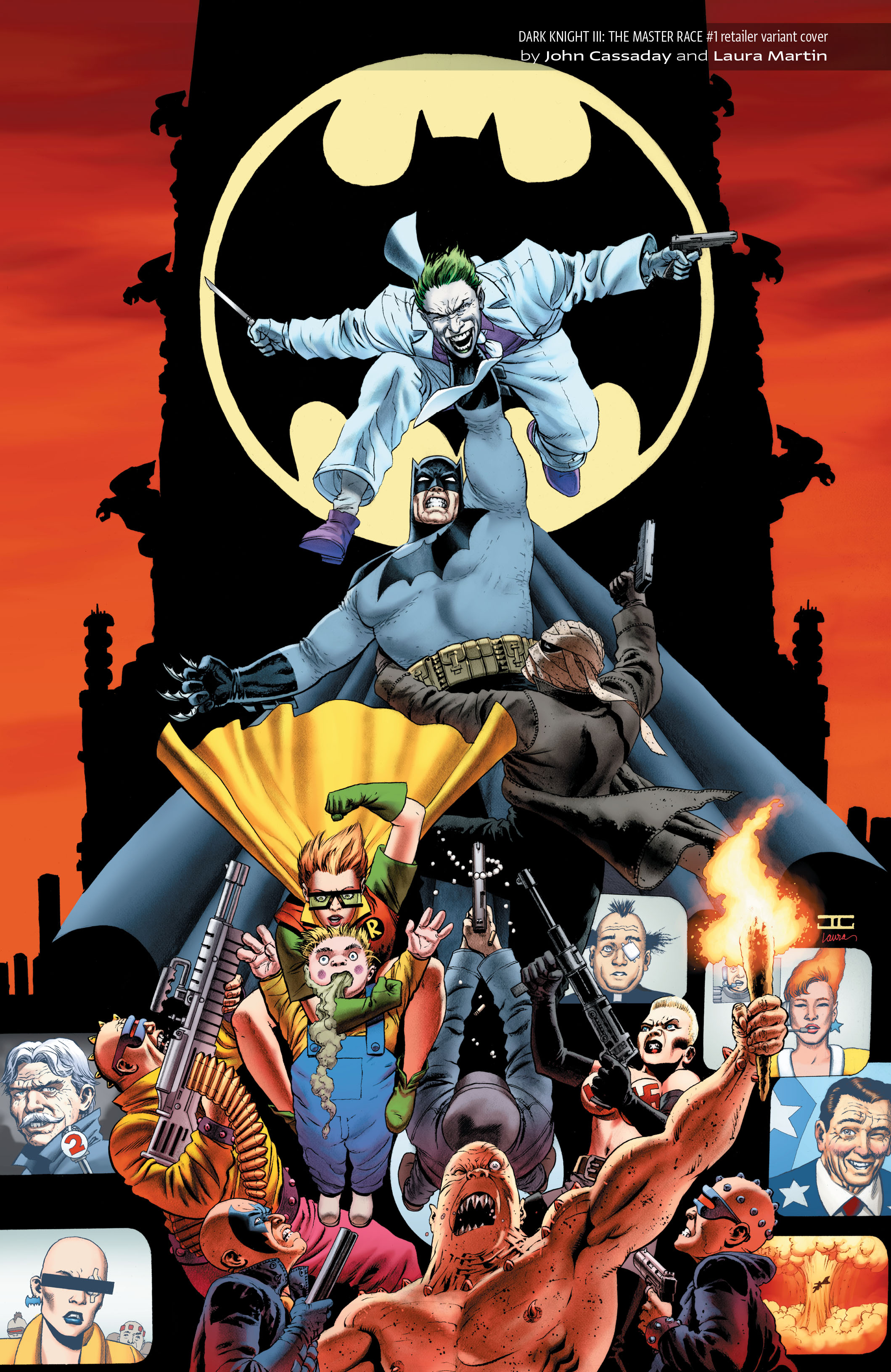 Read online Batman: The Dark Knight Master Race: The Covers Deluxe Edition comic -  Issue # TPB (Part 1) - 89