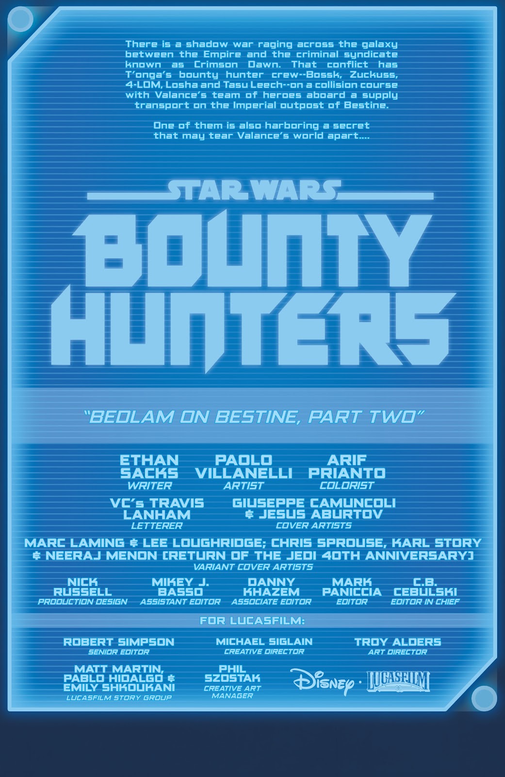 Star Wars: Bounty Hunters issue 30 - Page 2
