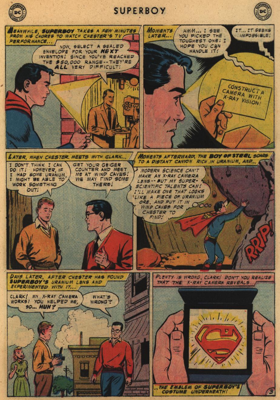 Read online Superboy (1949) comic -  Issue #60 - 4