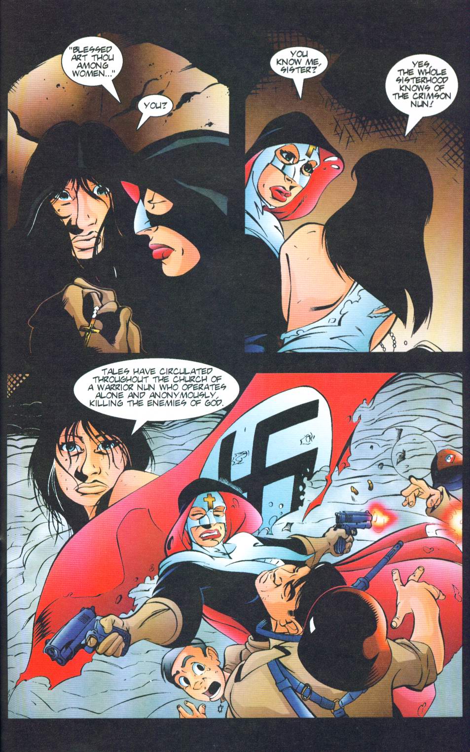 Read online Crimson Nun comic -  Issue #3 - 22