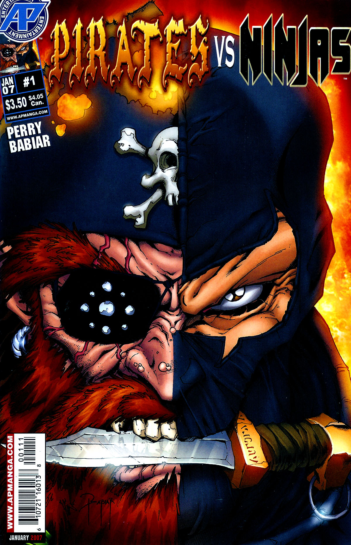 Read online Pirates vs. Ninjas comic -  Issue #1 - 1