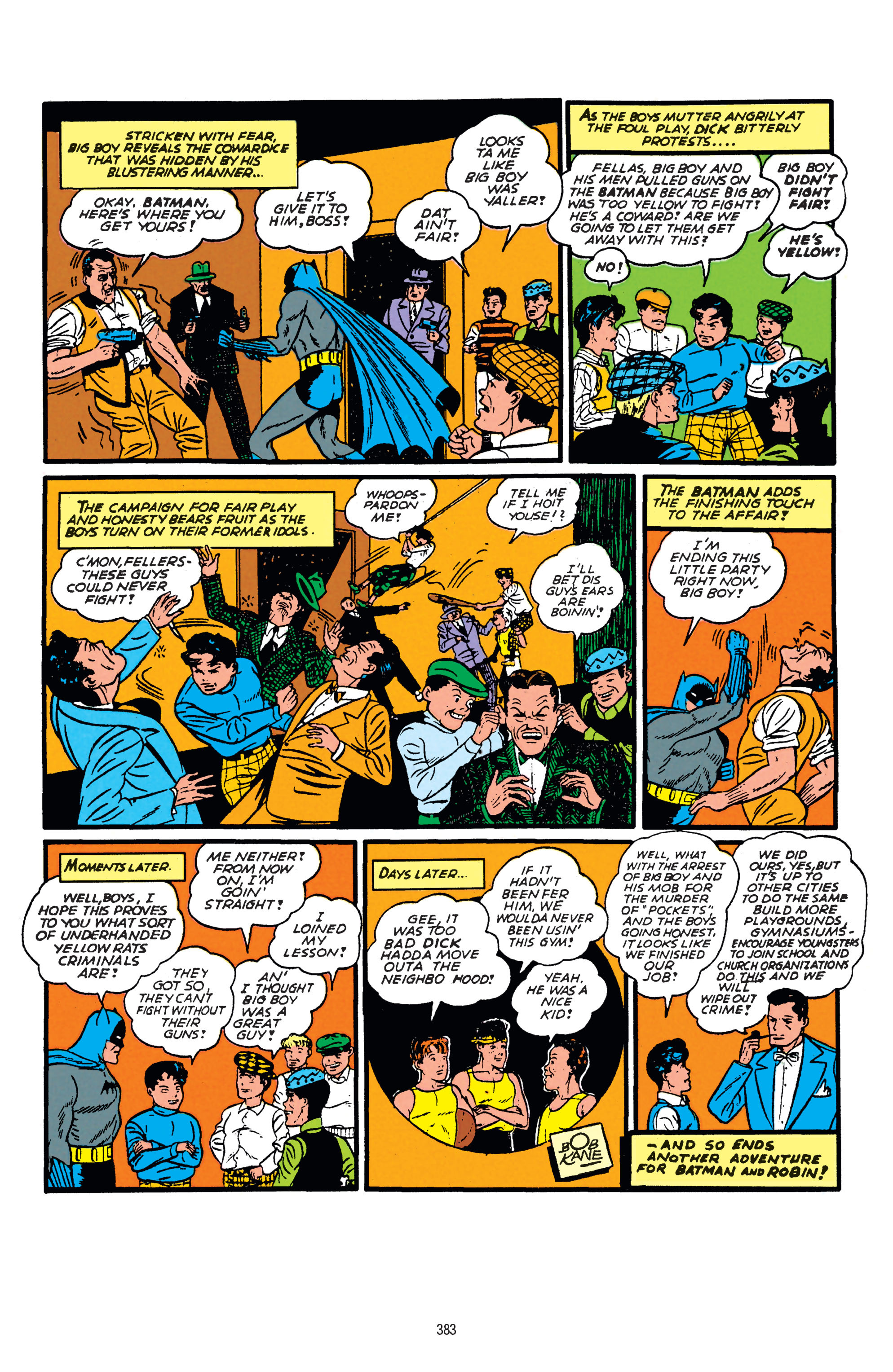 Read online Batman: The Golden Age Omnibus comic -  Issue # TPB 1 - 383