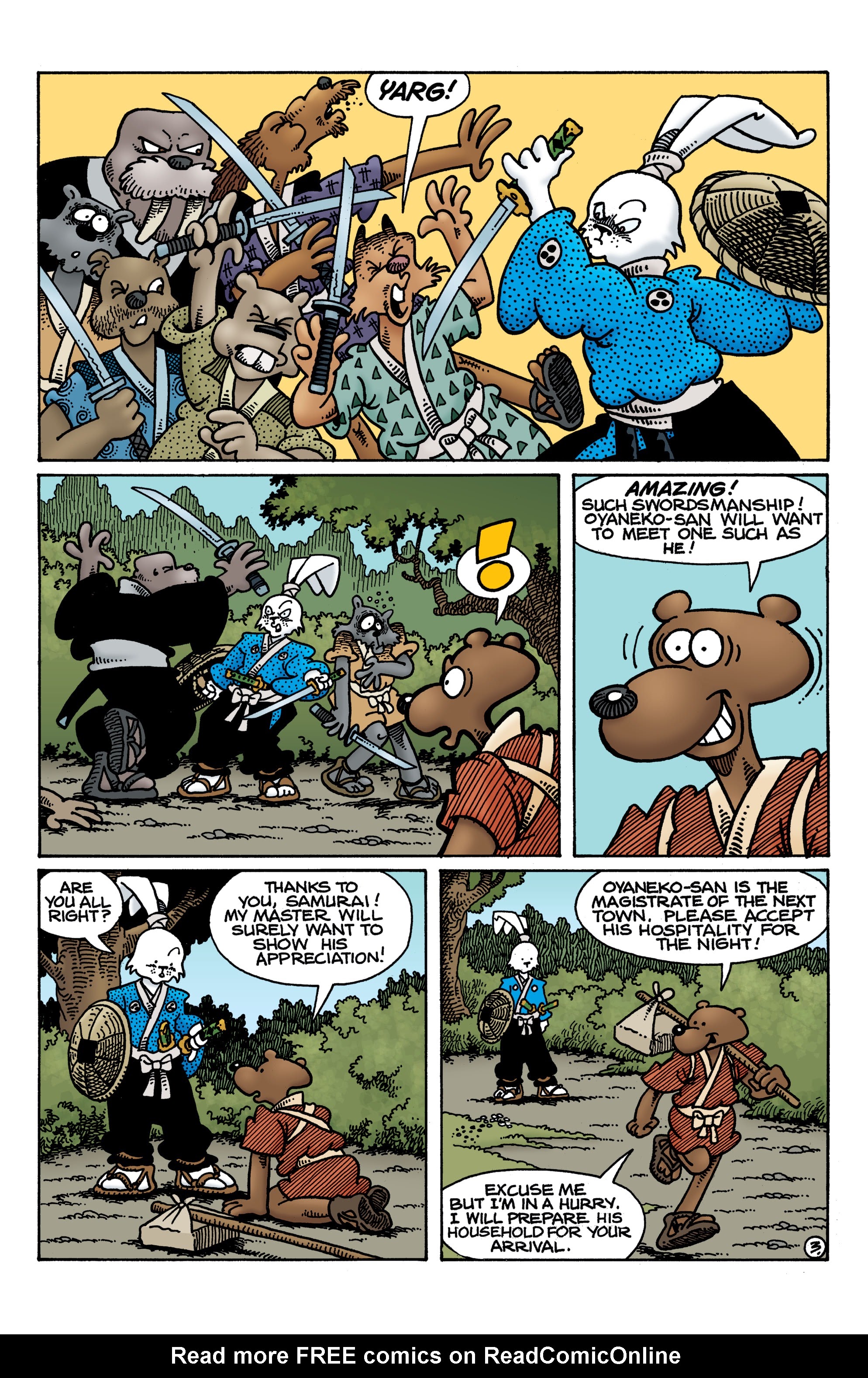 Read online Usagi Yojimbo: Lone Goat and Kid comic -  Issue #5 - 5