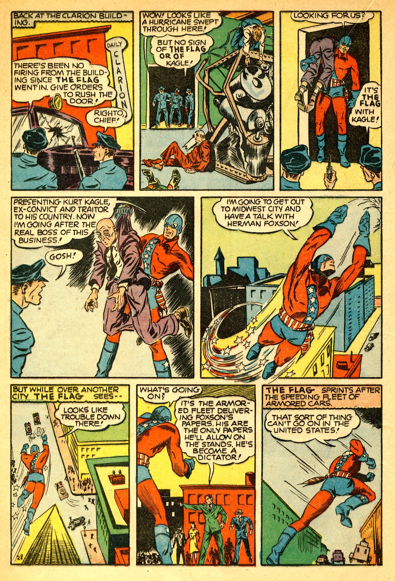 Read online Our Flag Comics comic -  Issue #2 - 29