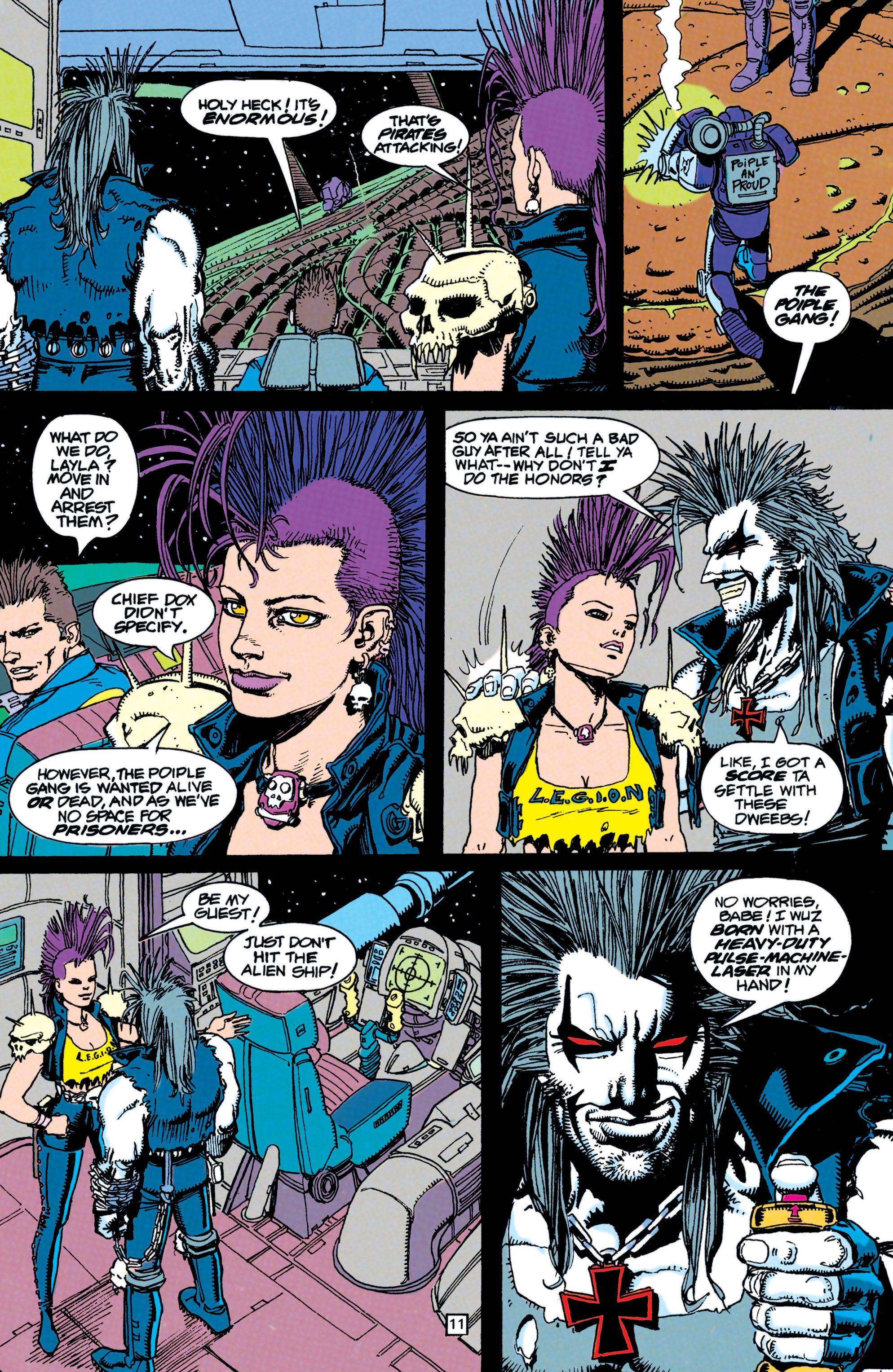 Read online Lobo (1993) comic -  Issue # _Annual 1 - Bloodlines - 12