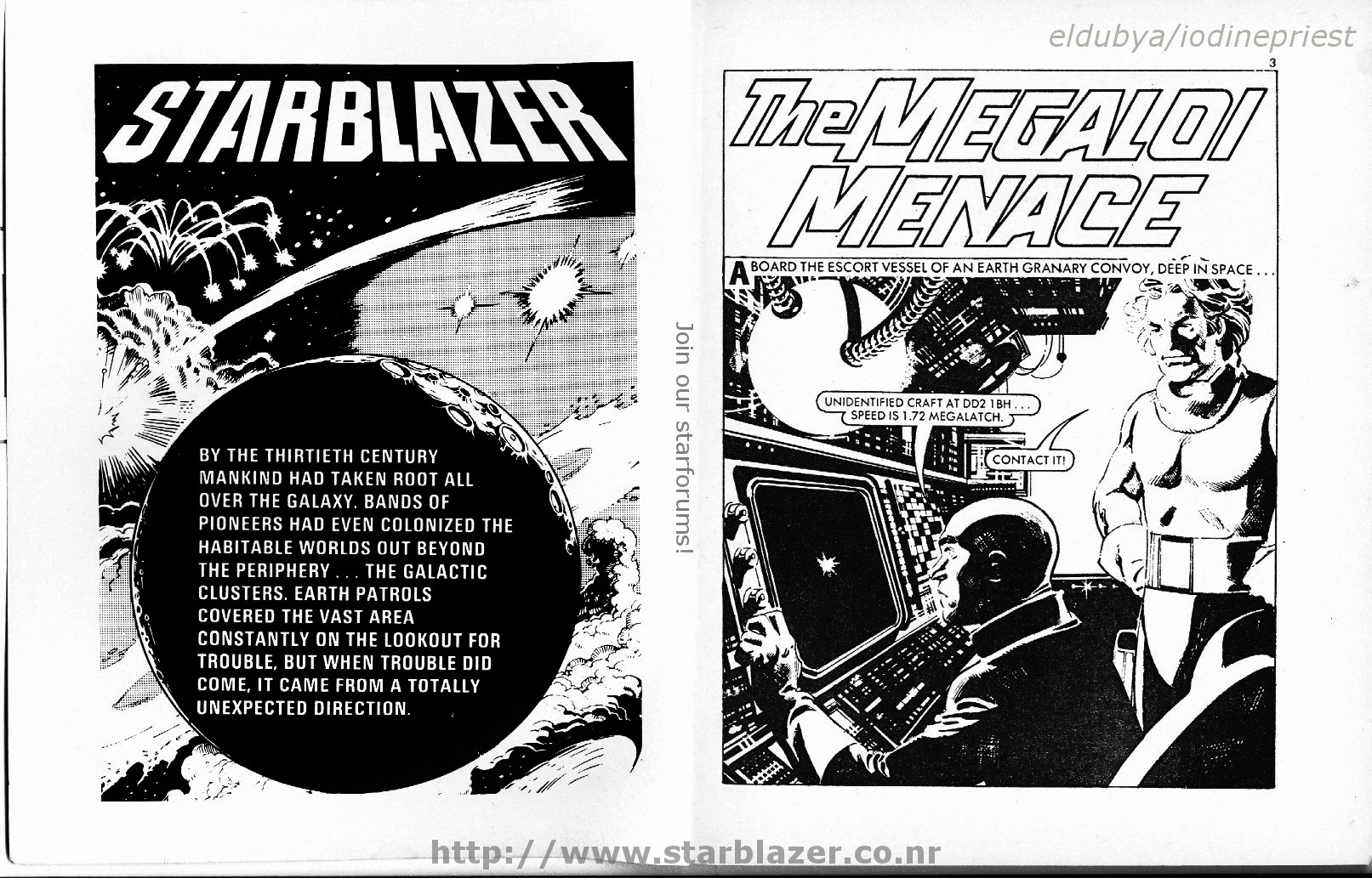 Read online Starblazer comic -  Issue #94 - 3