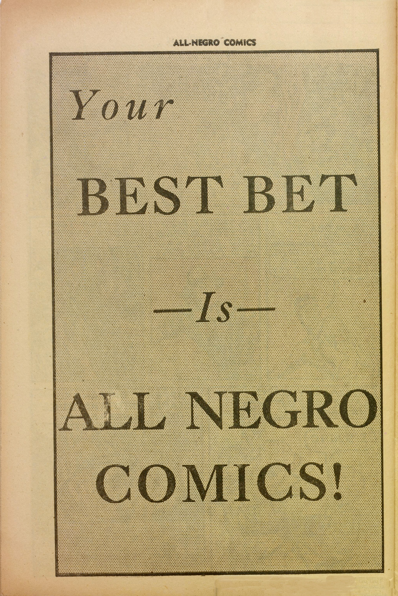 Read online All-Negro Comics comic -  Issue # Full - 39
