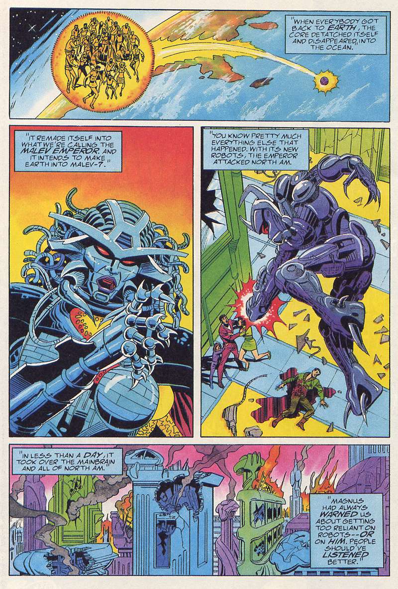 Read online Magnus Robot Fighter (1991) comic -  Issue #26 - 17