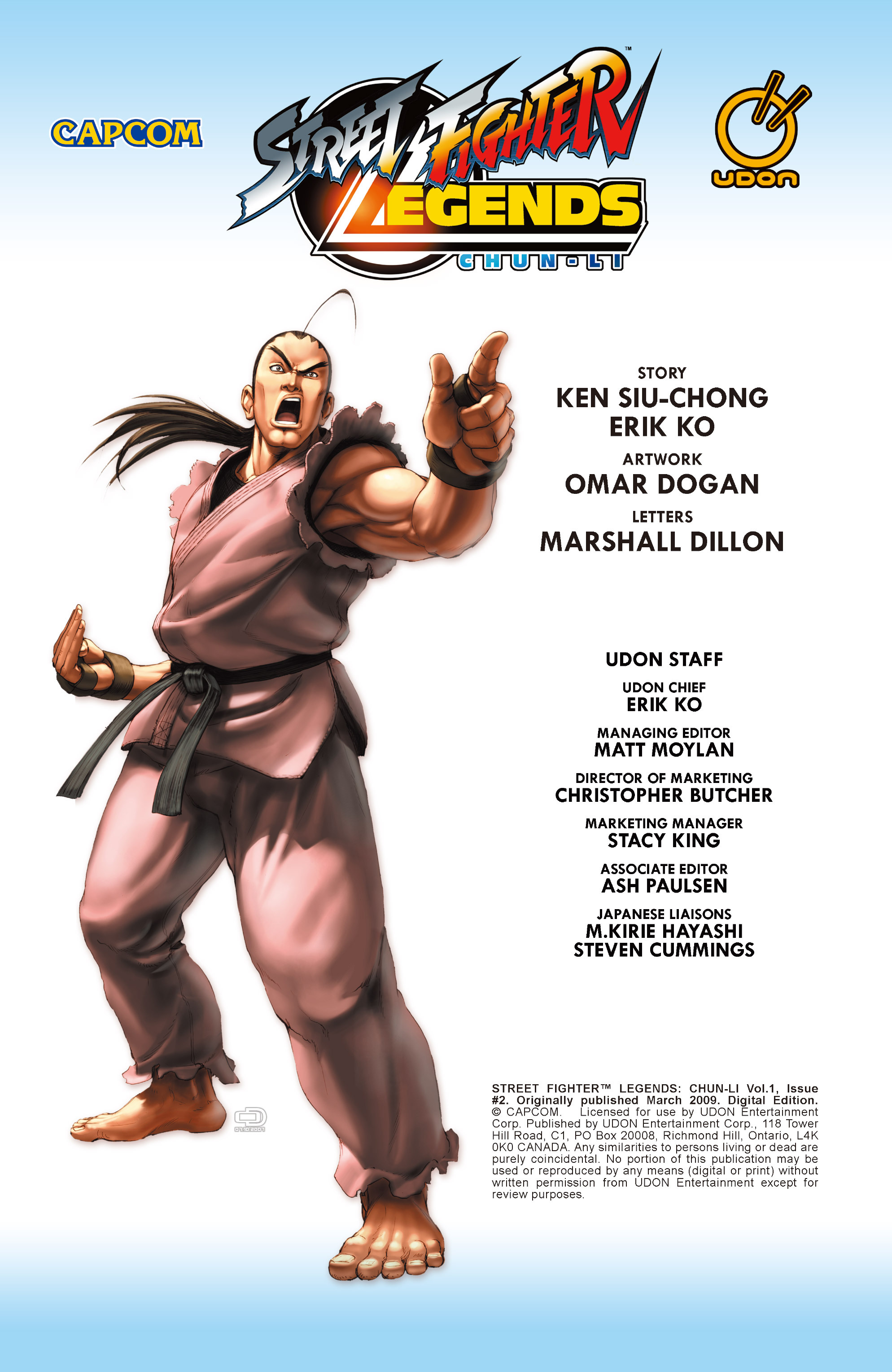 Read online Street Fighter Legends: Chun-Li comic -  Issue #2 - 3