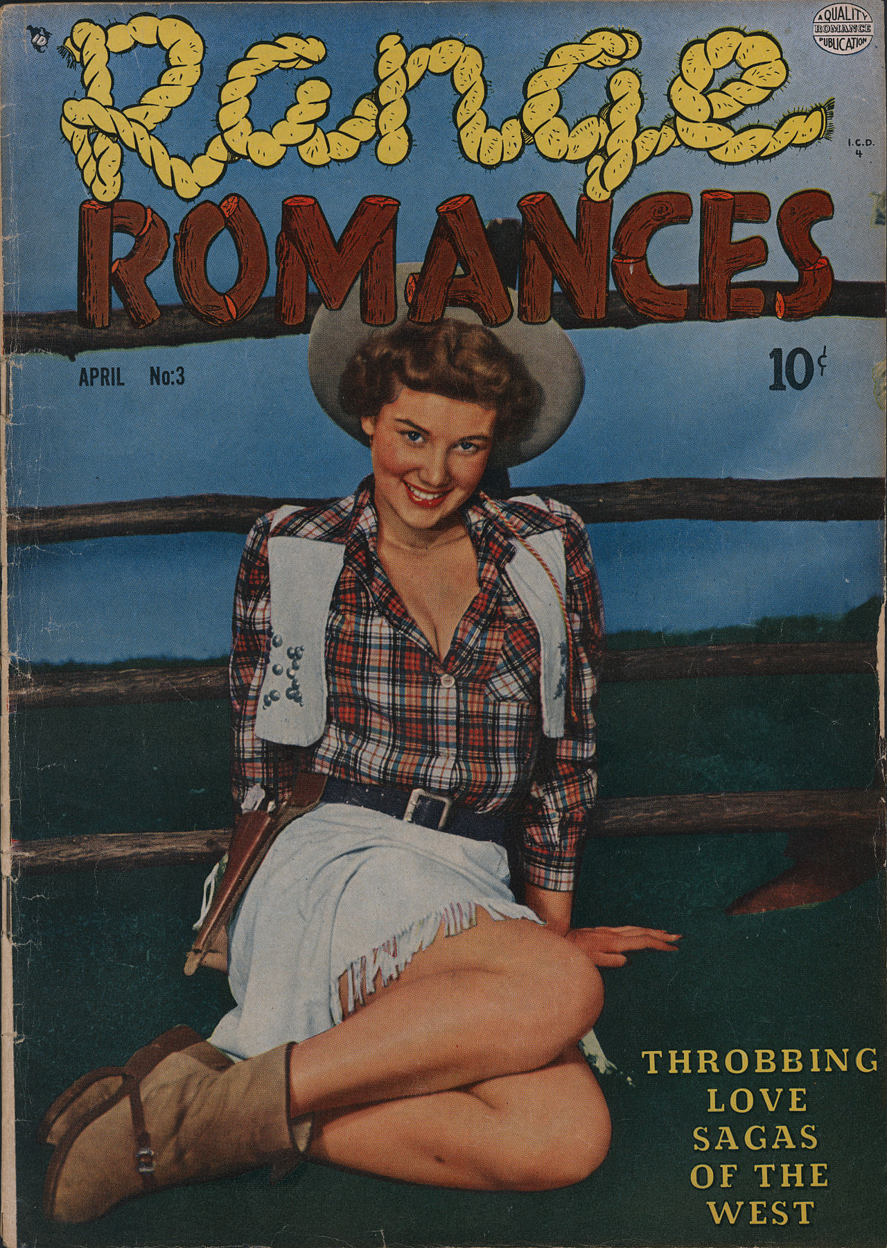 Read online Range Romances comic -  Issue #3 - 1