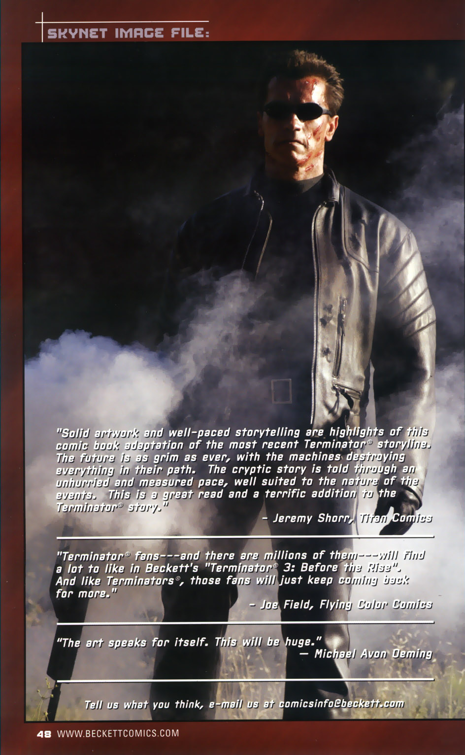 Read online Terminator 3 comic -  Issue #1 - 48