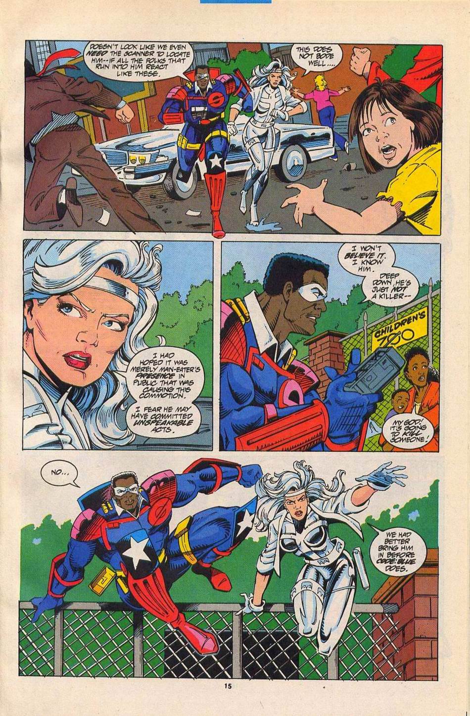 Read online Silver Sable and the Wild Pack comic -  Issue #27 - 12