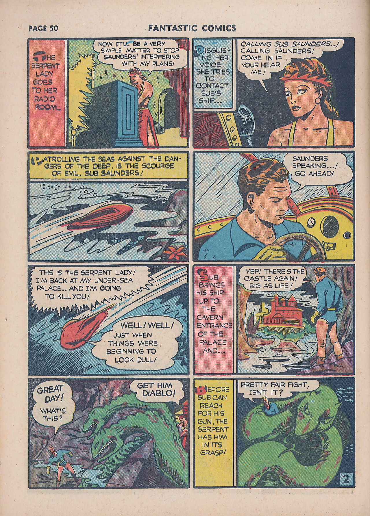 Read online Fantastic Comics comic -  Issue #16 - 51