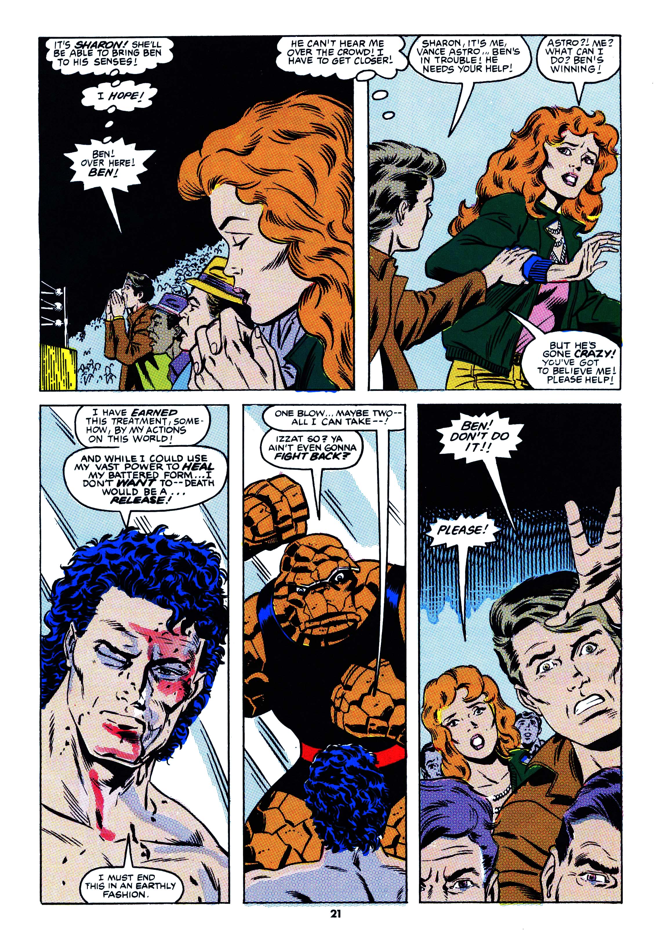 Read online Secret Wars (1985) comic -  Issue #61 - 21