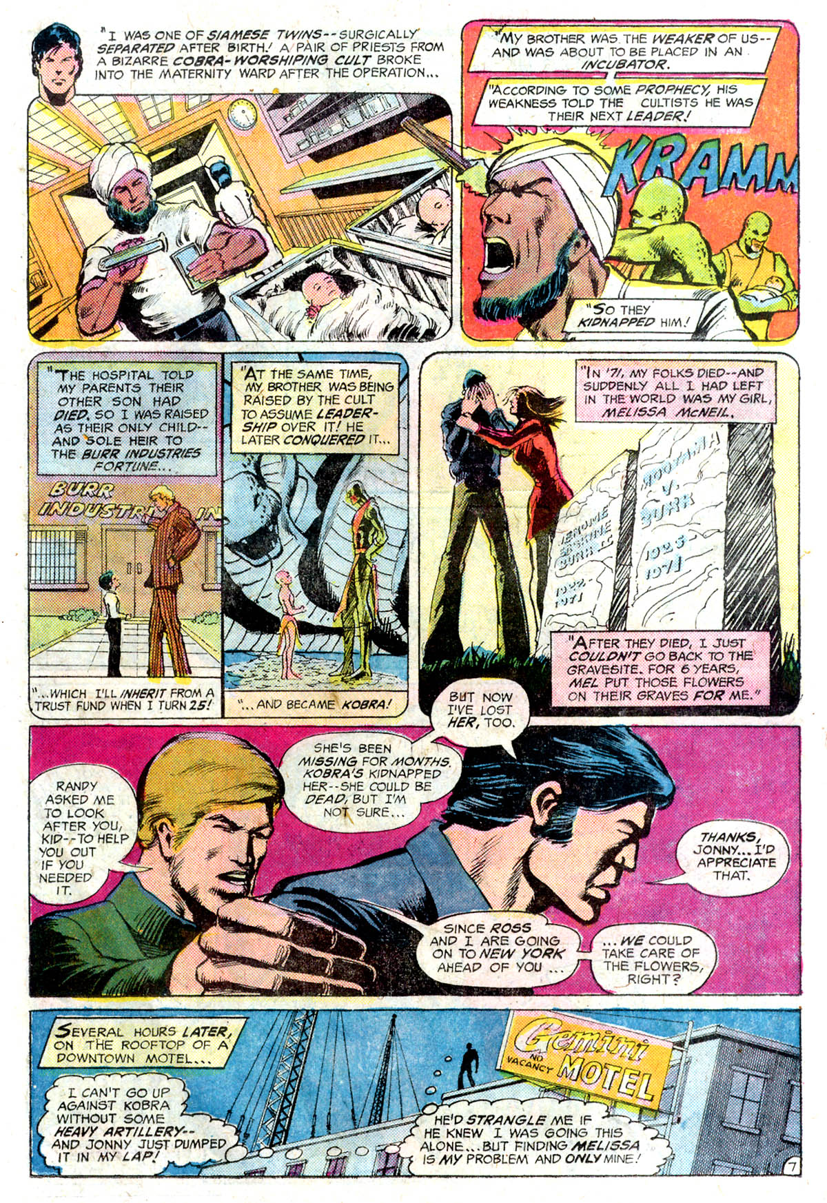 Read online Kobra comic -  Issue #7 - 8