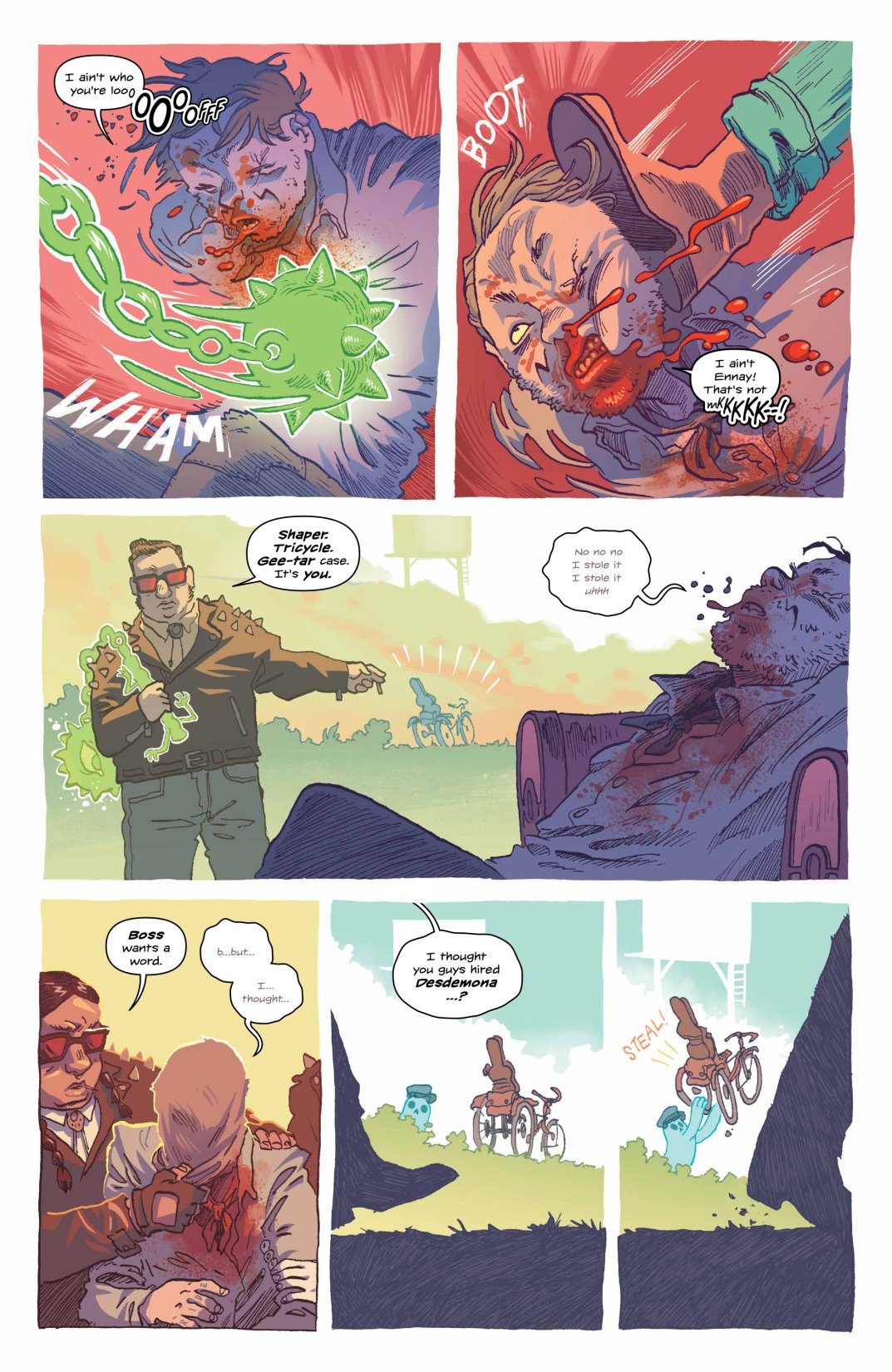 Read online Godshaper comic -  Issue #2 - 19