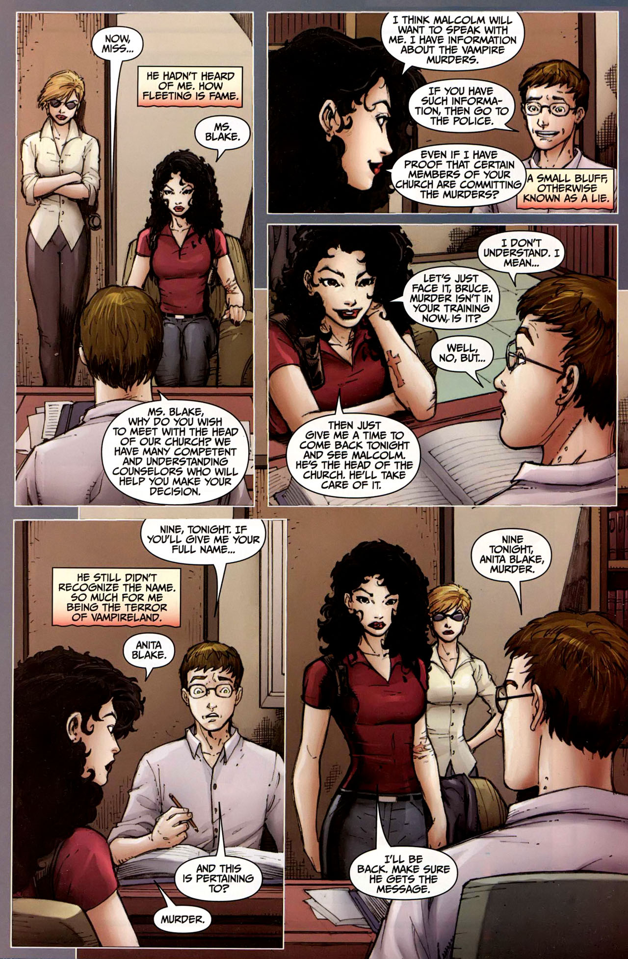 Read online Anita Blake, Vampire Hunter: Guilty Pleasures comic -  Issue #9 - 4