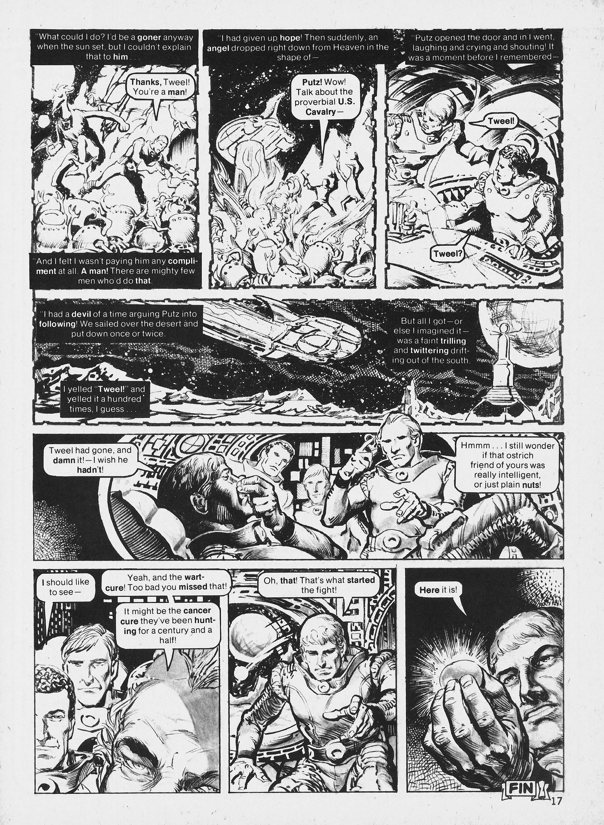 Read online Unknown Worlds of Science Fiction Giant Size Special comic -  Issue # Full - 17